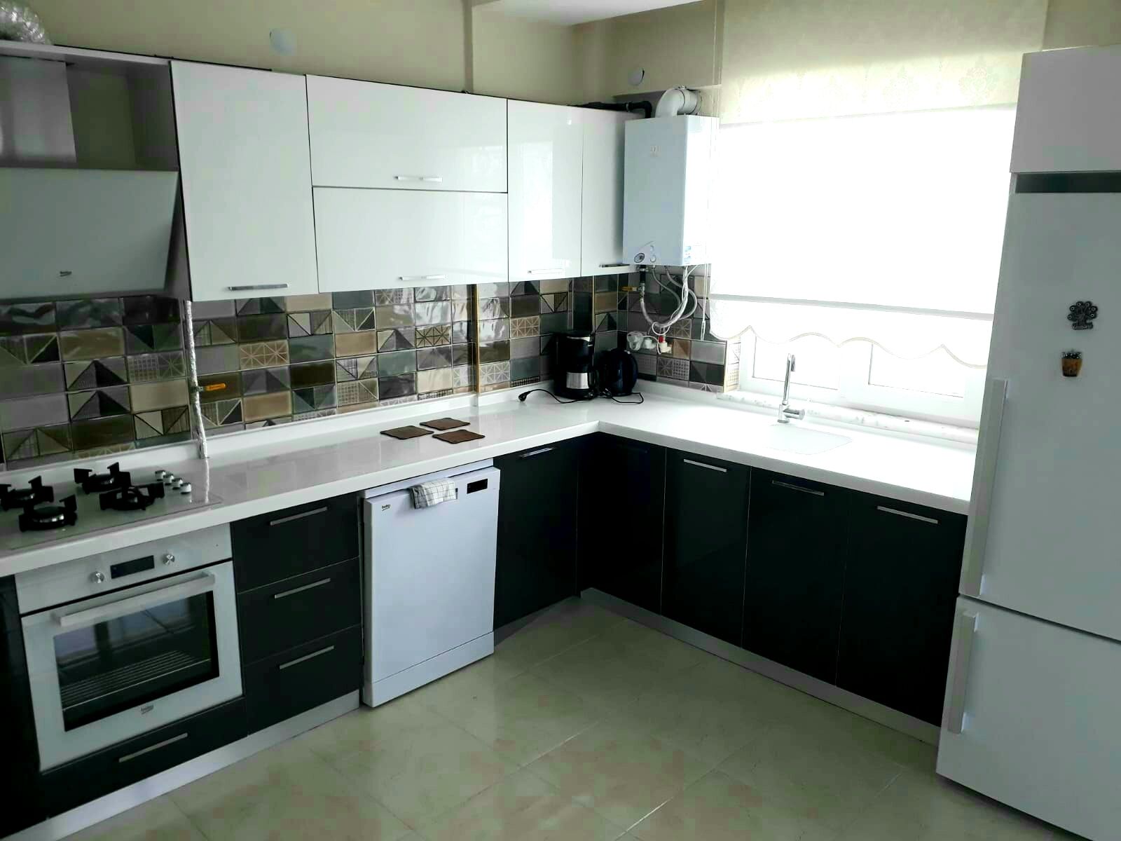 Apartment with terrace and large park in front of the door. next to historic part mimsin