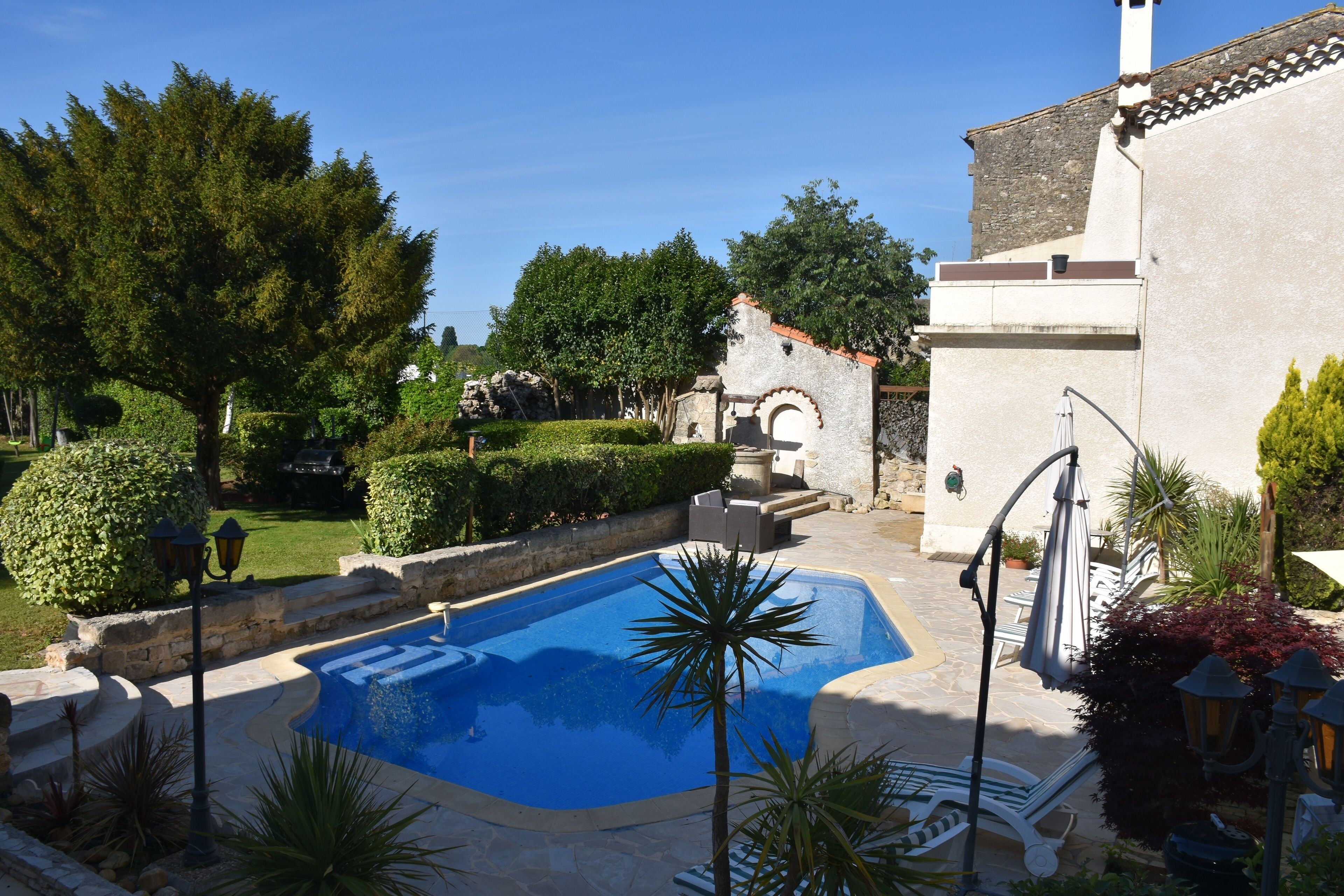 Gîte Anna 25m²: air conditioning, swimming pool and garden – Sommieres