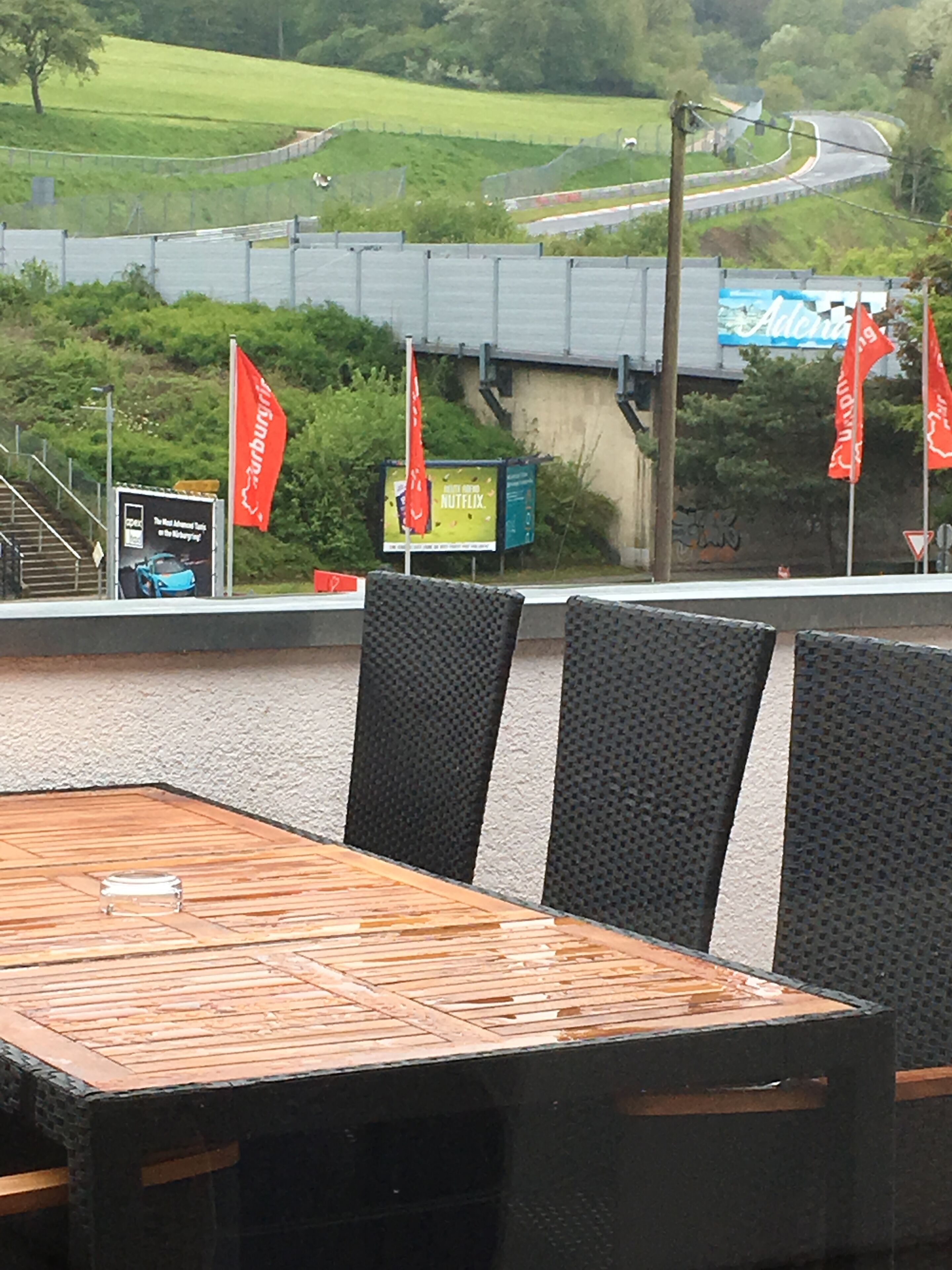 Stay with excellent view on the Track