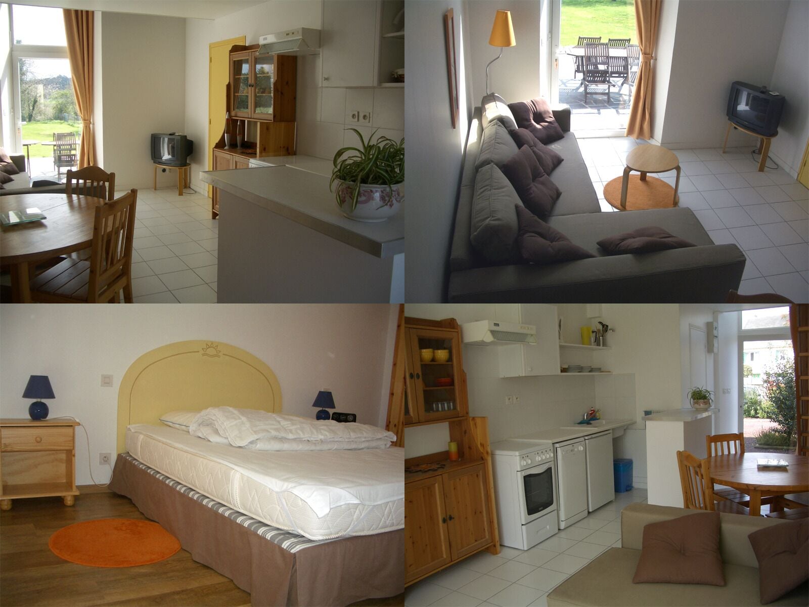 2 * South Brittany furnished cottage with indoor pool "Les Chênes"