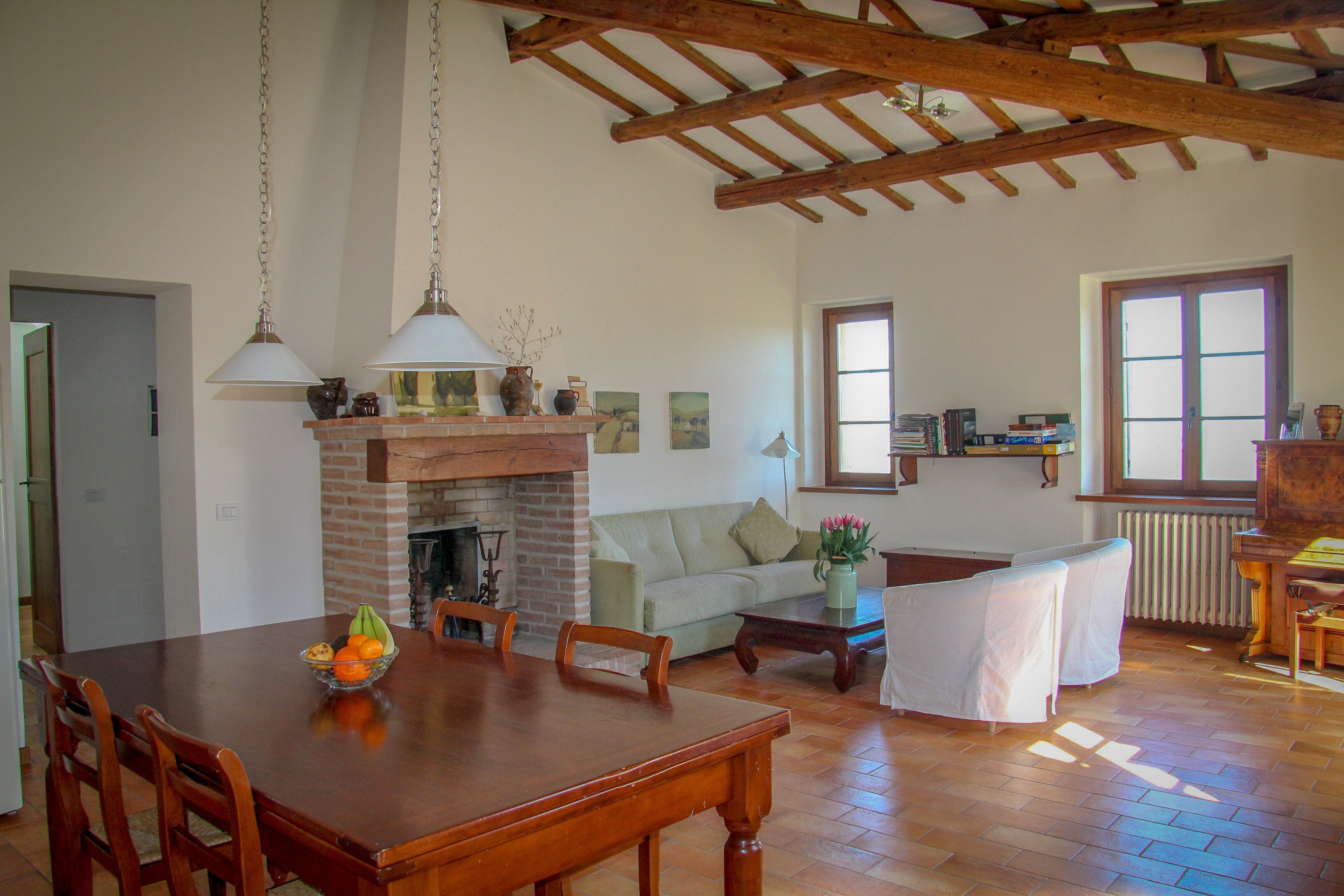 Holidays on an ecological farm, in the apartment Quercia