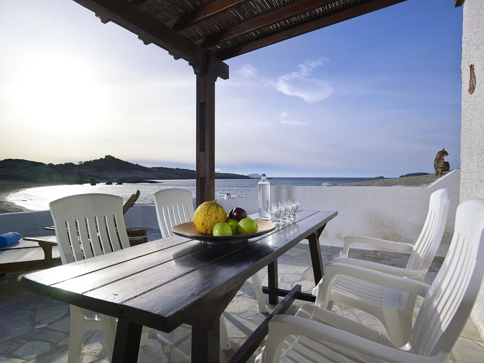 Vrahos house on the beach