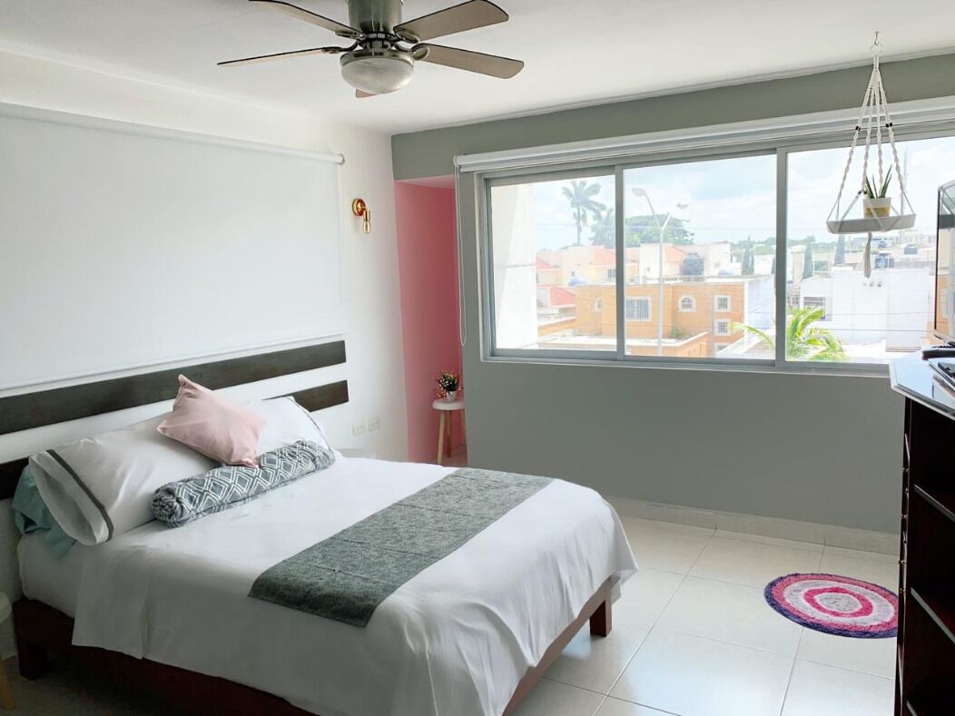 Greit location, free parking and coffee & tea