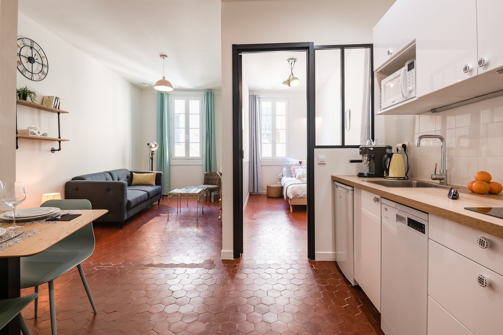Charme du Vieux Nice - Emplacement Idéal - Appartement 1 à 3 Personnes -