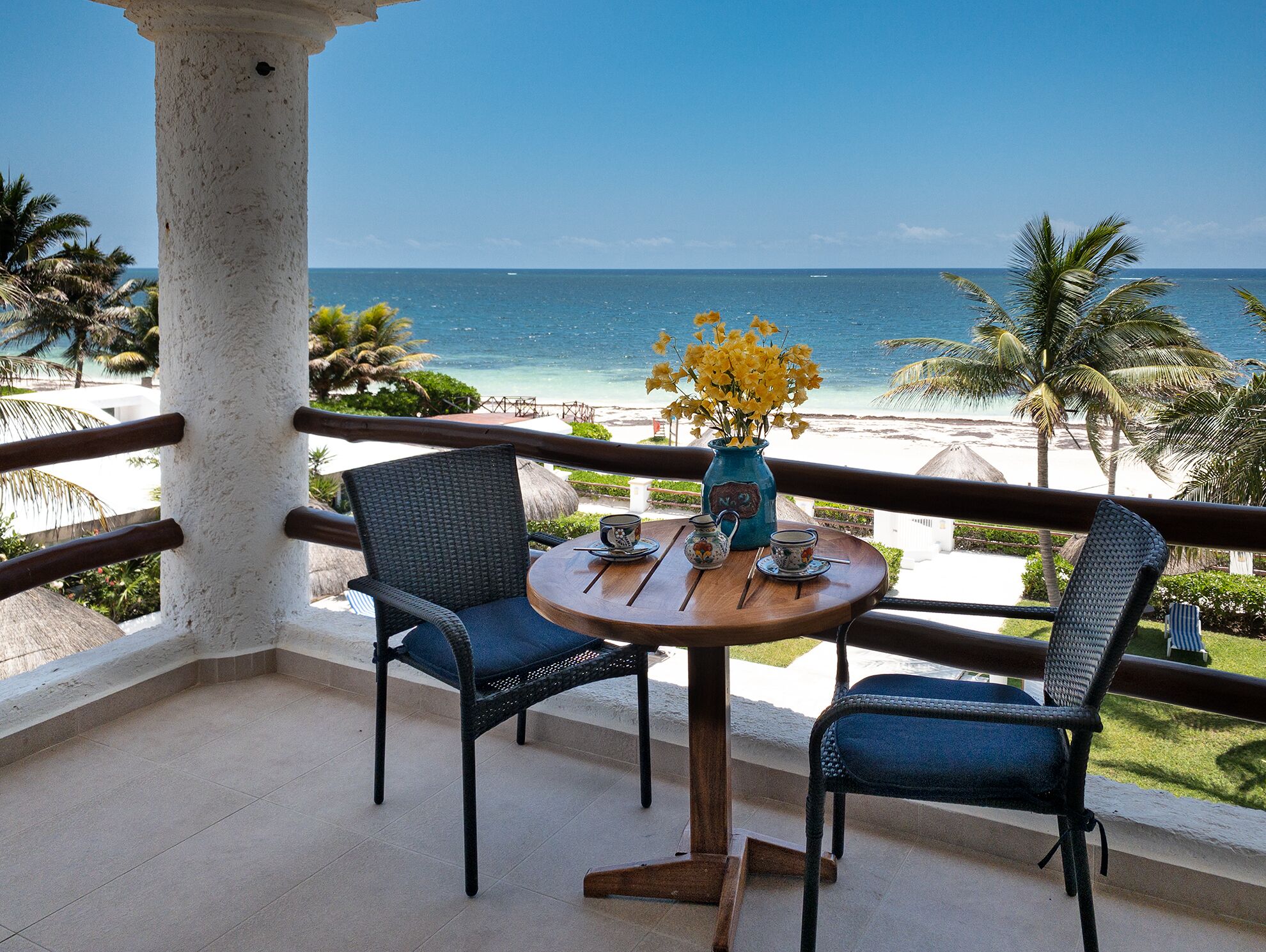 Beach front with an amazing view