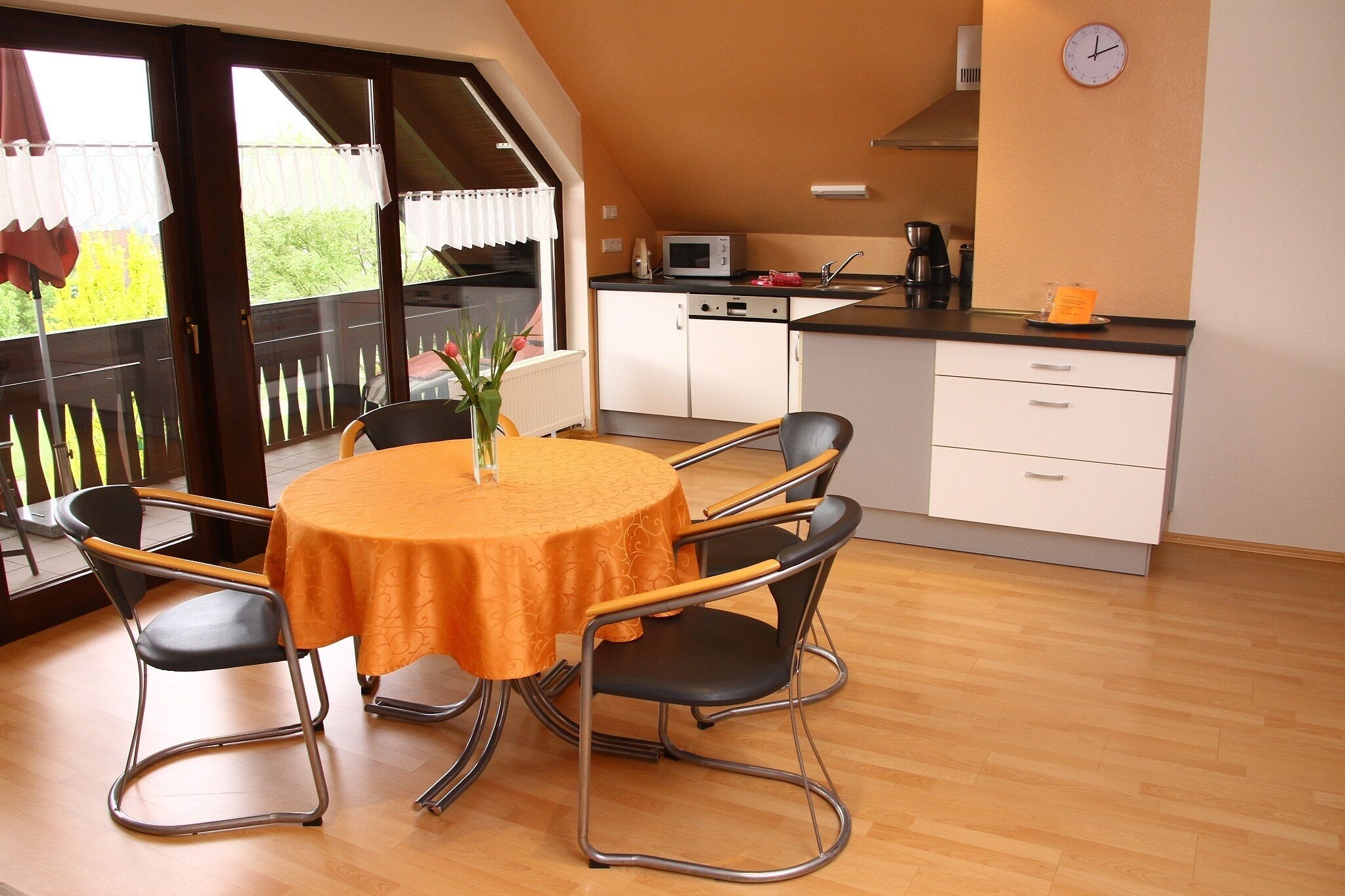 "Engelbergblick" holiday apartment with a large panoramic window and balcony 4 stars
