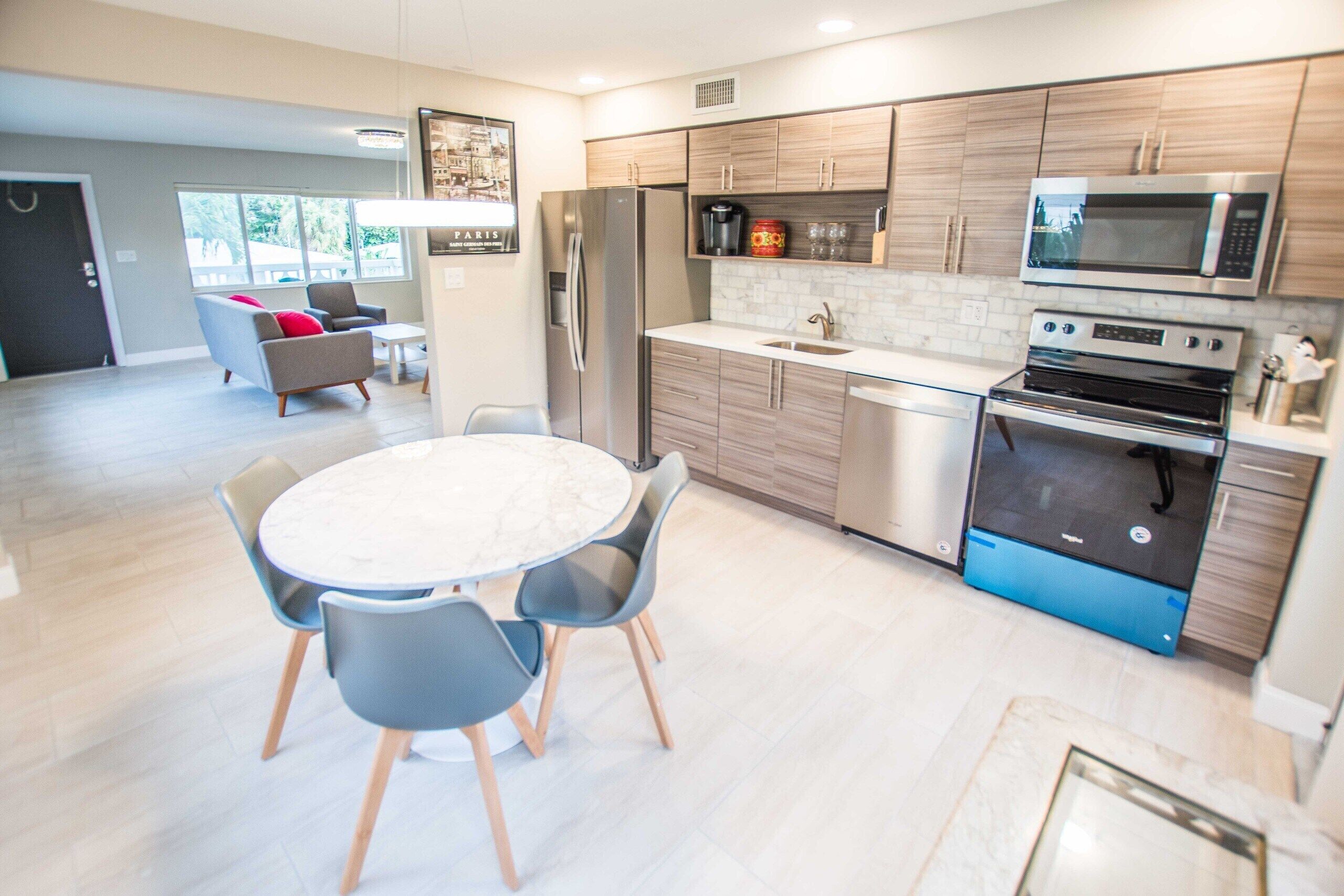 Fully Renovated Beach Condo in a Small Building