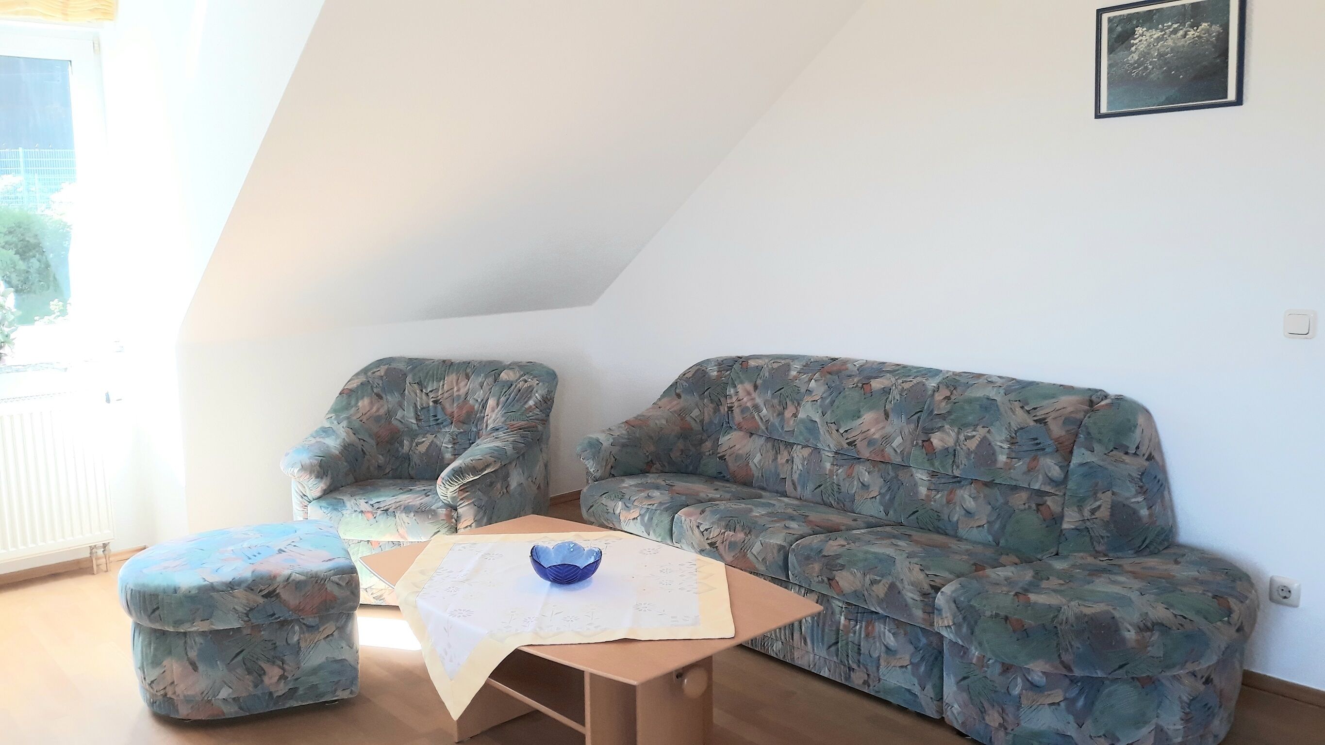 Apartment with 2 bedrooms, balcony and panoramic views right on the edge of the forest