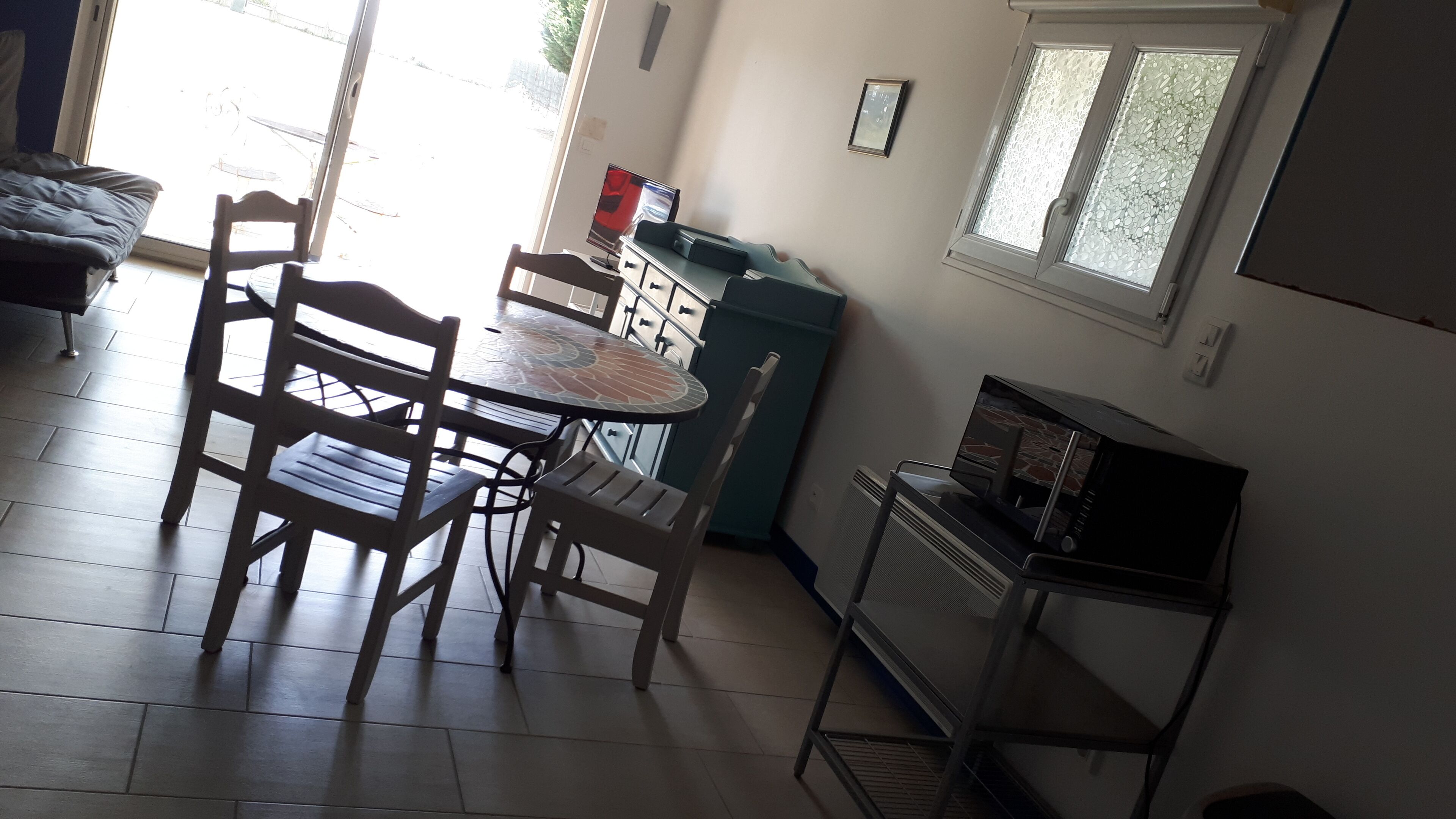 Studio 2/3 people 150 from the beach