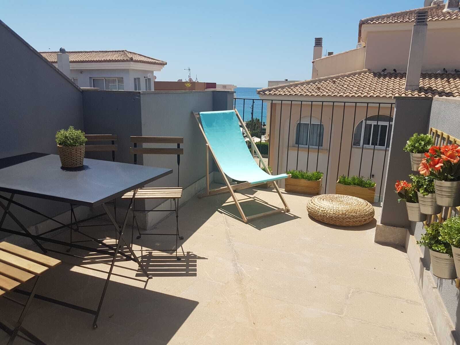 Ideal Penthouse-Duplex Deluxe, sea views, Moraira.