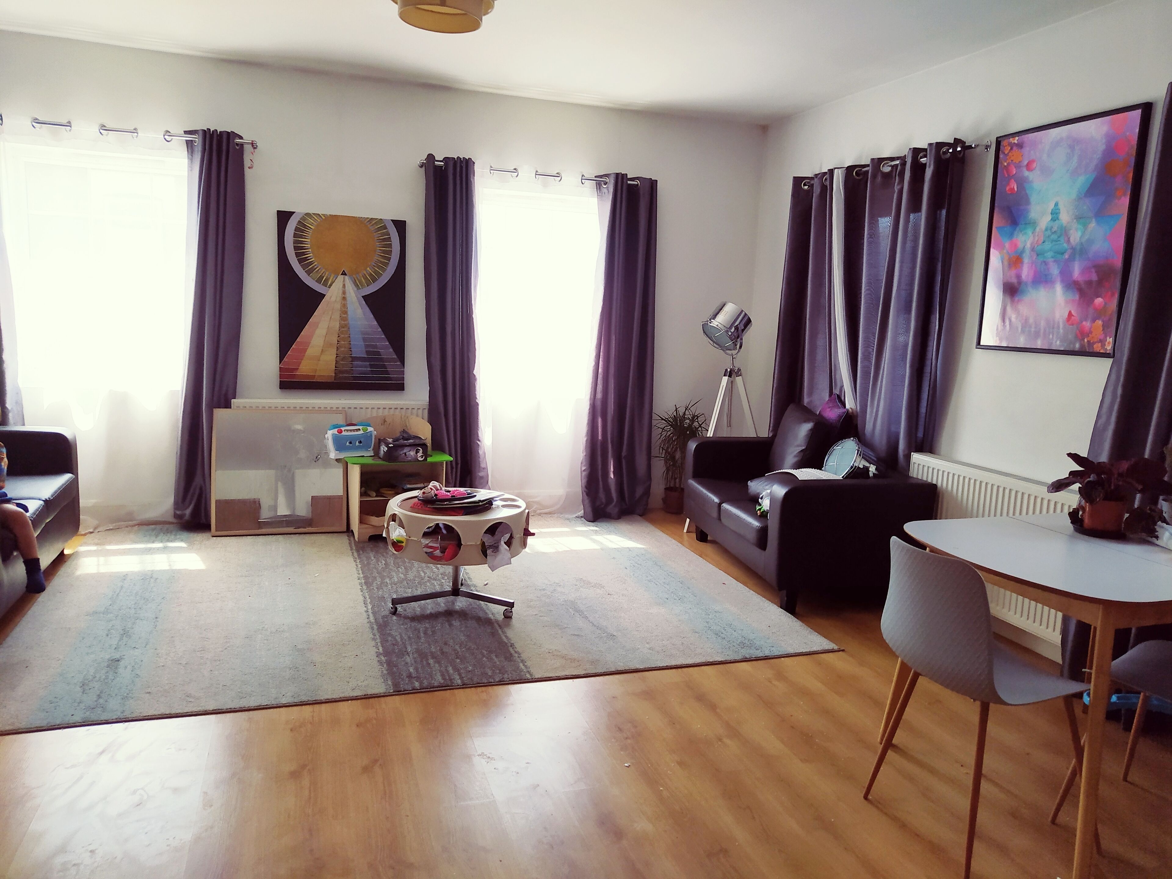 Huge luminous 1 bed flat in East London