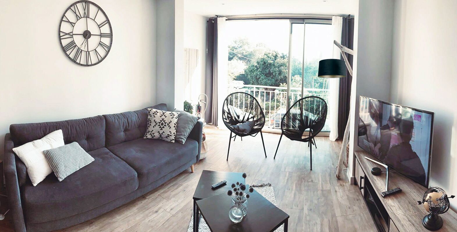 Seasonal rental T3, 2 bedrooms, 2 parking spaces