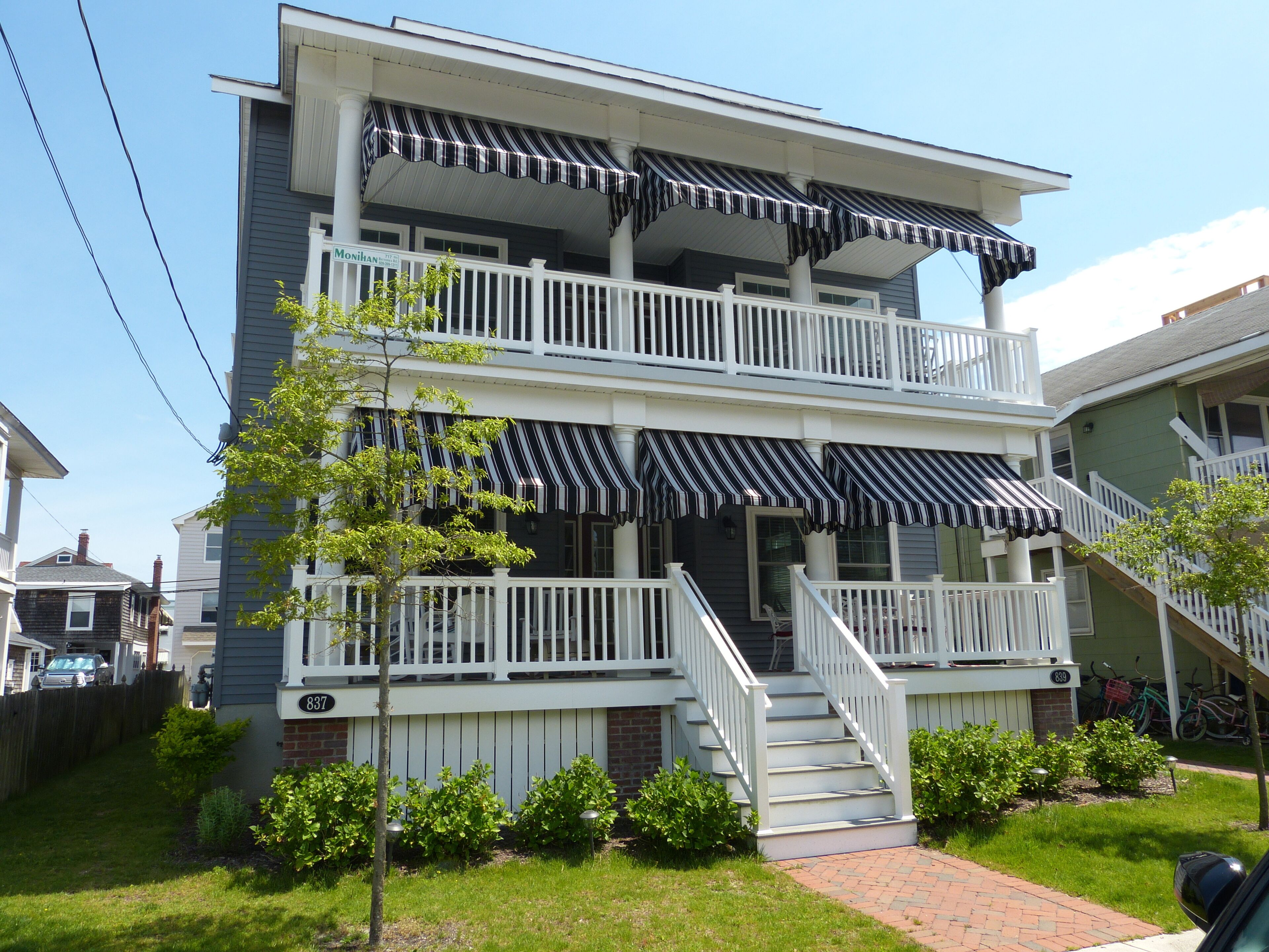 Premier new 5 bedroom, 3 bath, 1st floor beach block condo