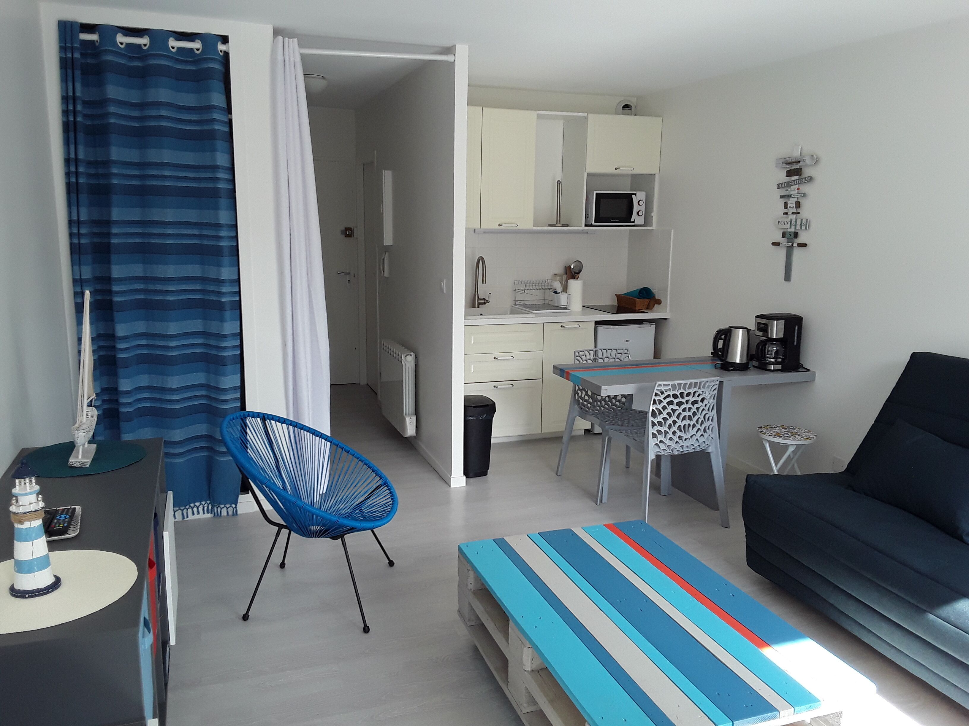 Appt. Hyper Center Arcachon 300m from the beach 