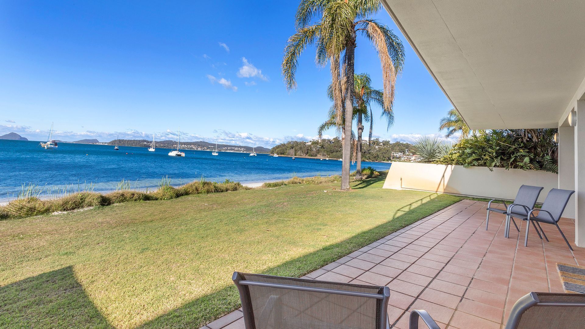 Absolute waterfront at tranquil Soldiers Point
