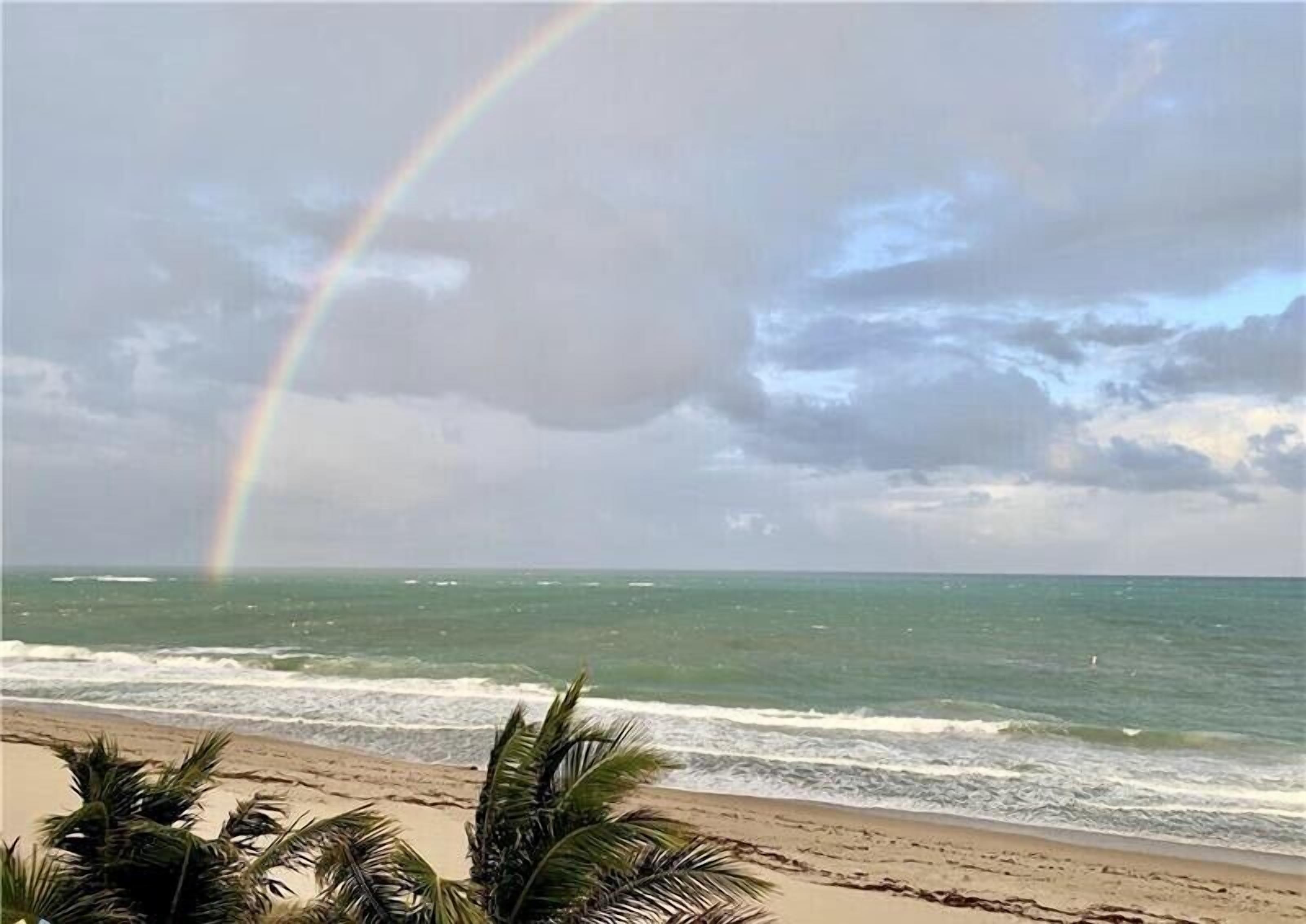 Gorgeous studio steps from the sand 