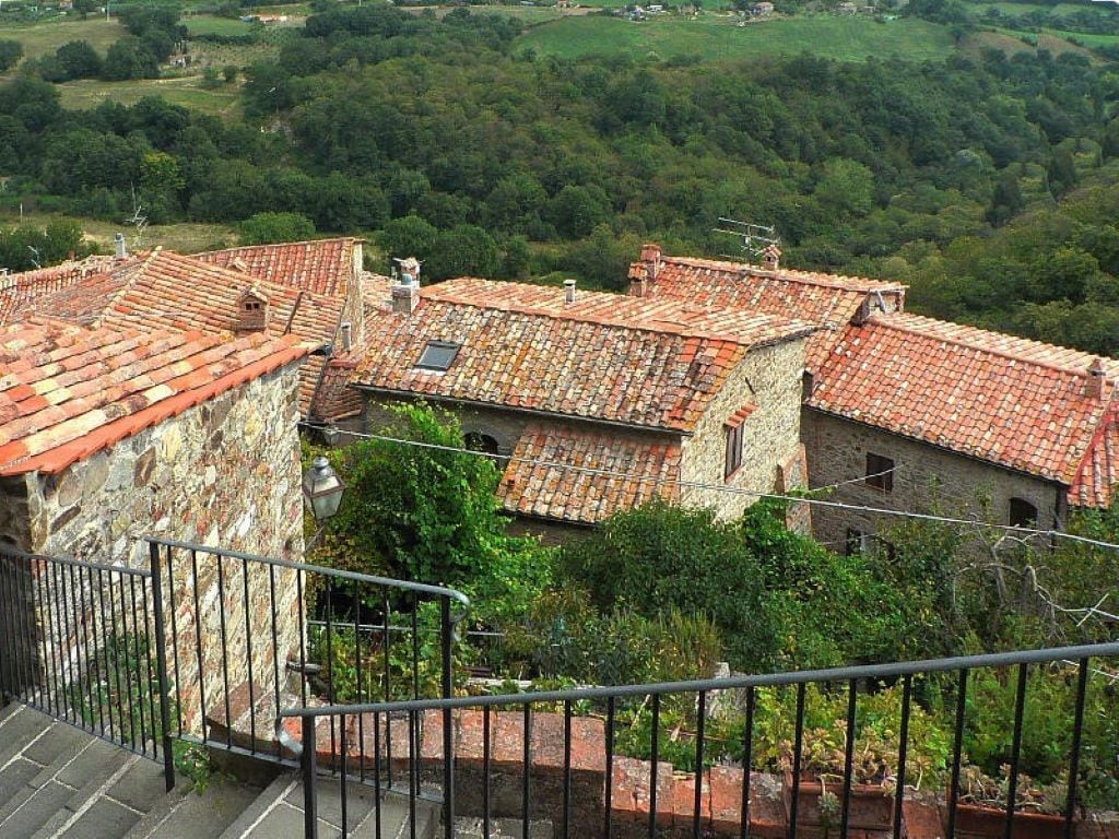 Relax in a medieval village
