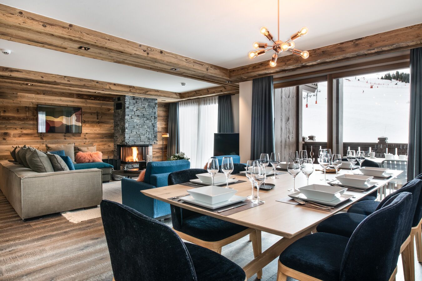 High-end Courchevel residence at the foot of the slopes, Parking & Wifi included