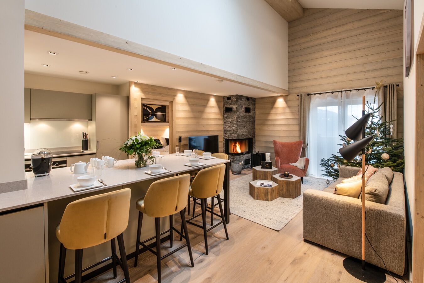 High-end Courchevel residence at the foot of the slopes, Parking & Wifi included
