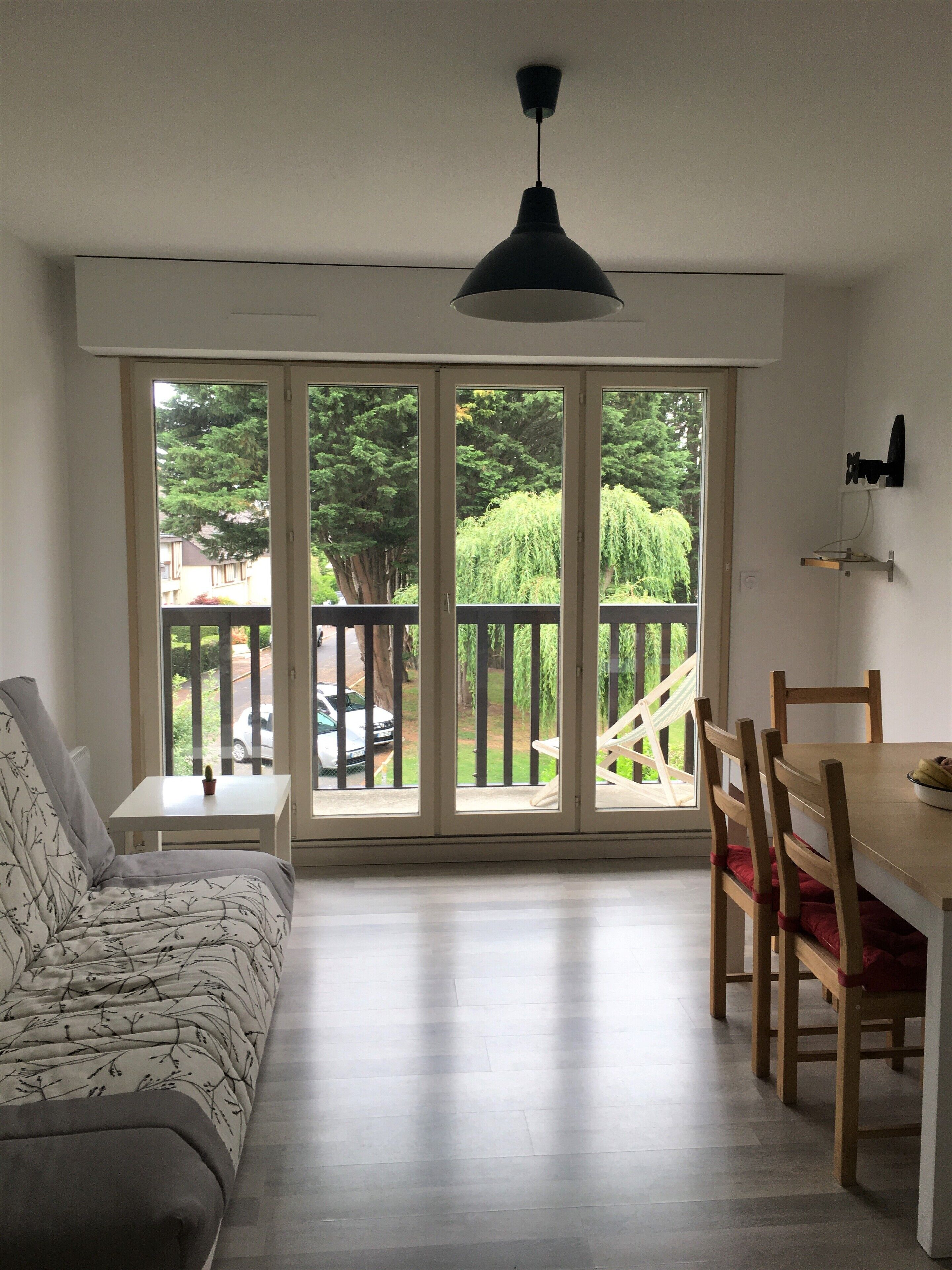 2 room apartment for 4 people max in Villers-sur-Mer, 400 m from the beach