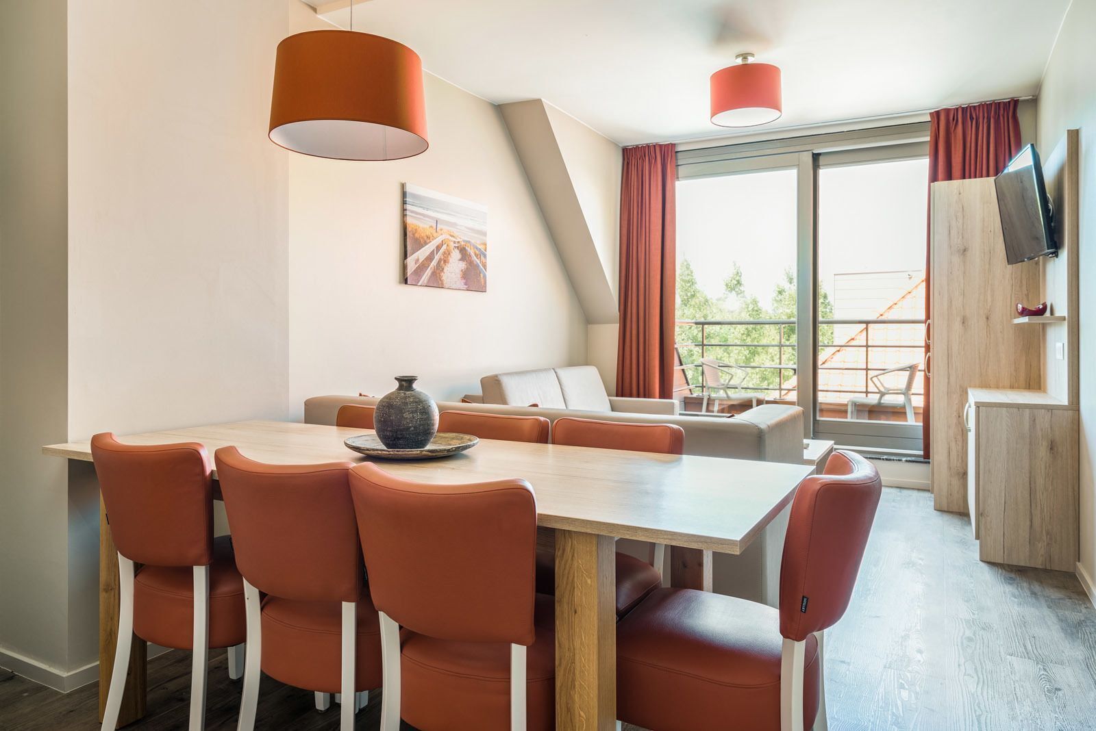 Spacious and modern apartment
