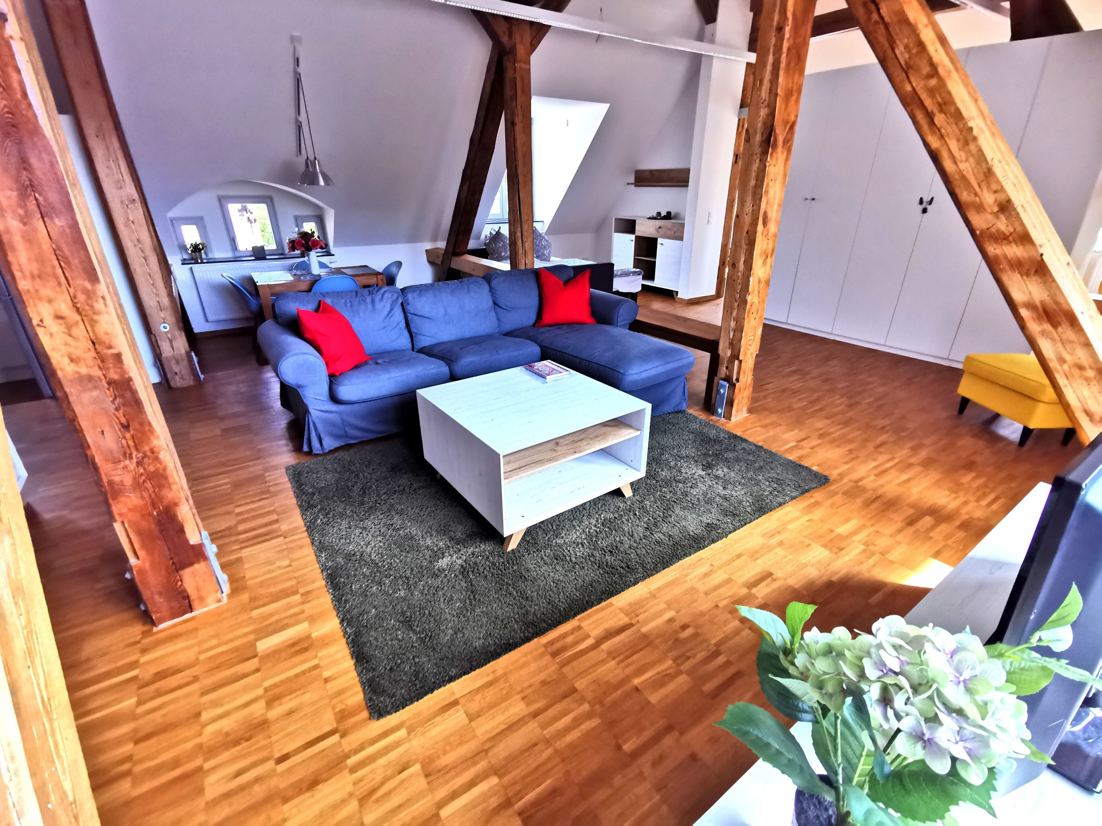 Bohn Apartments Altstadt-Loft Erfurt with parking, WiFi and Netflix
