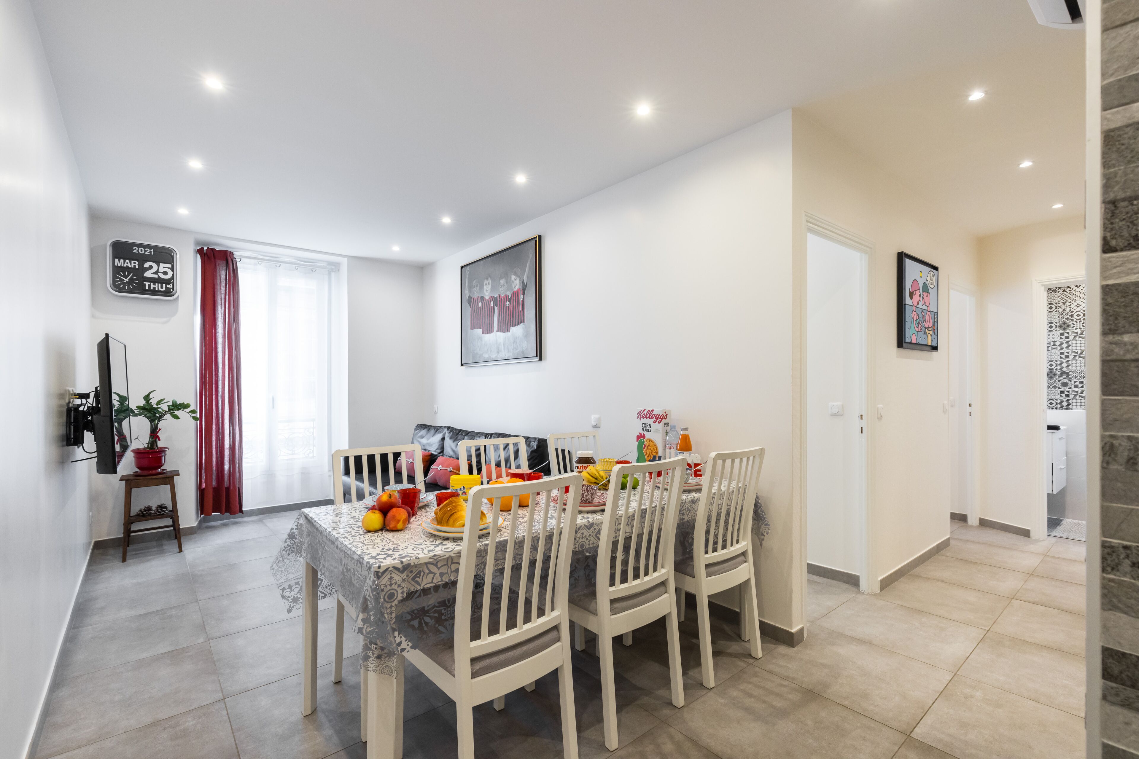 3 ROOMS - NEAR NICE VILLE STATION - AIR CON