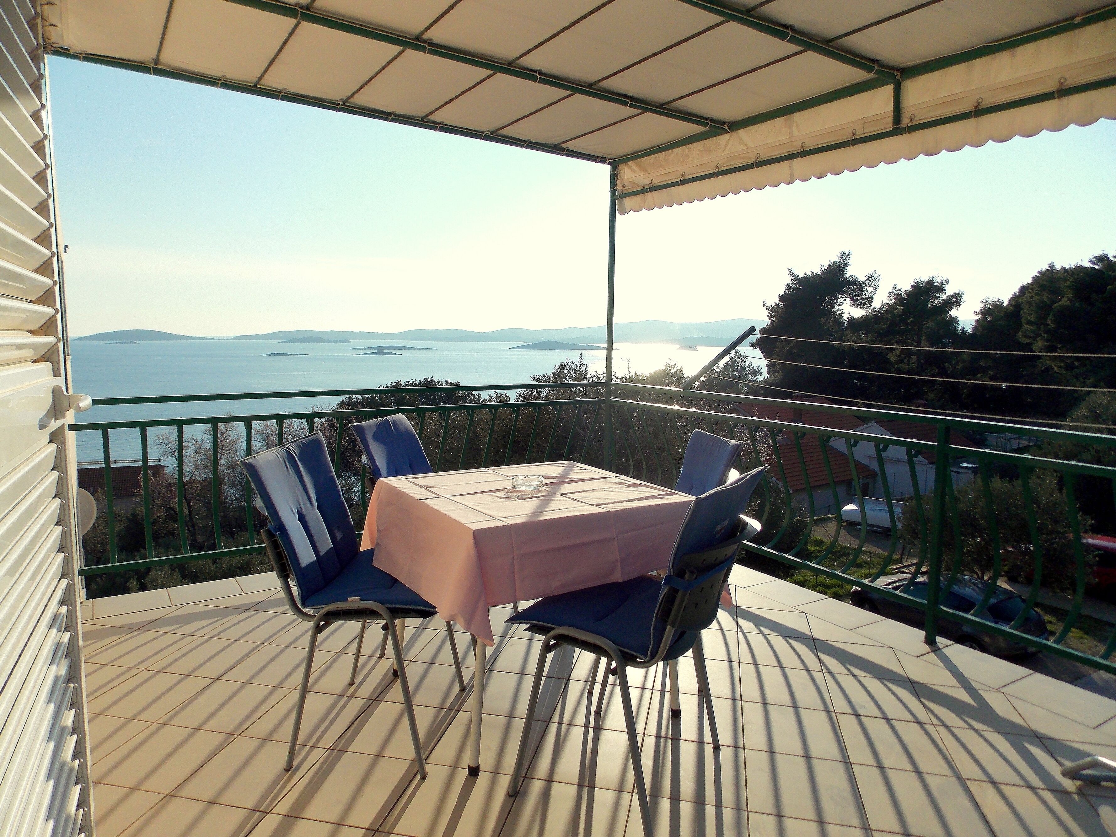Two bedroom apartment with terrace and sea view Mokalo, Pelješac (A-18395-a)