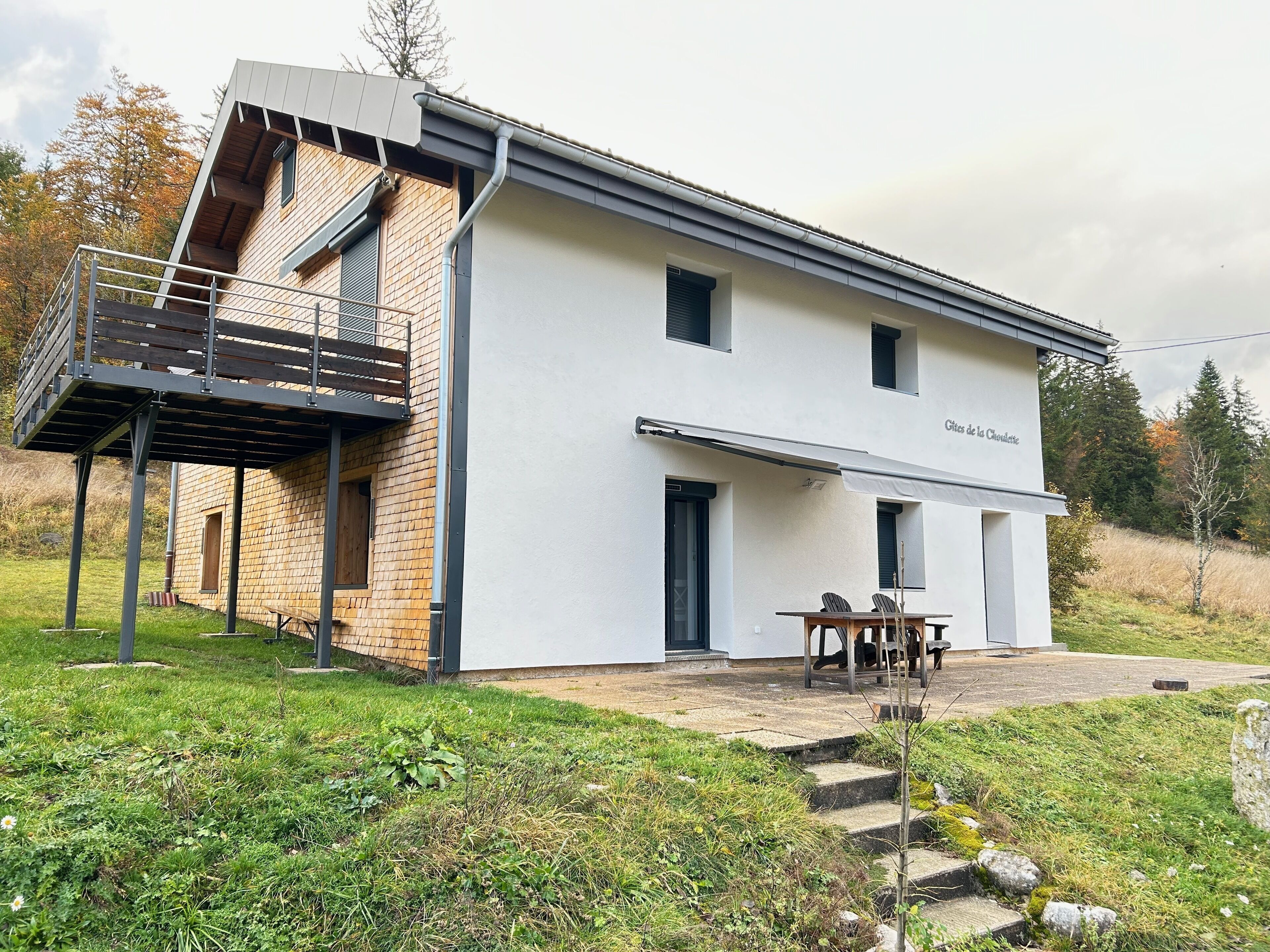 Gite 7 Personnes Haut Jura Pleine Nature