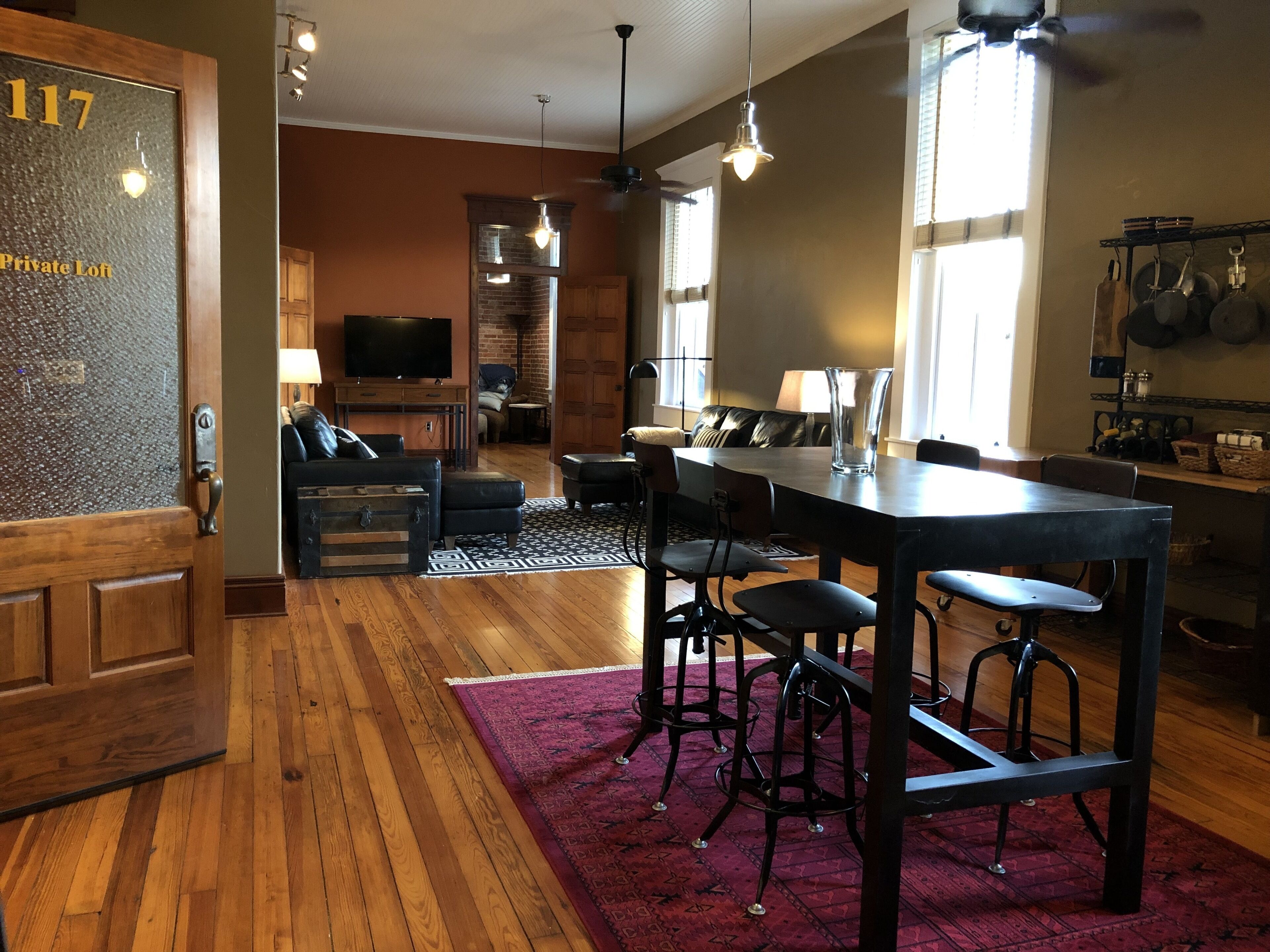 Luxury Loft on Historic Downtown Square