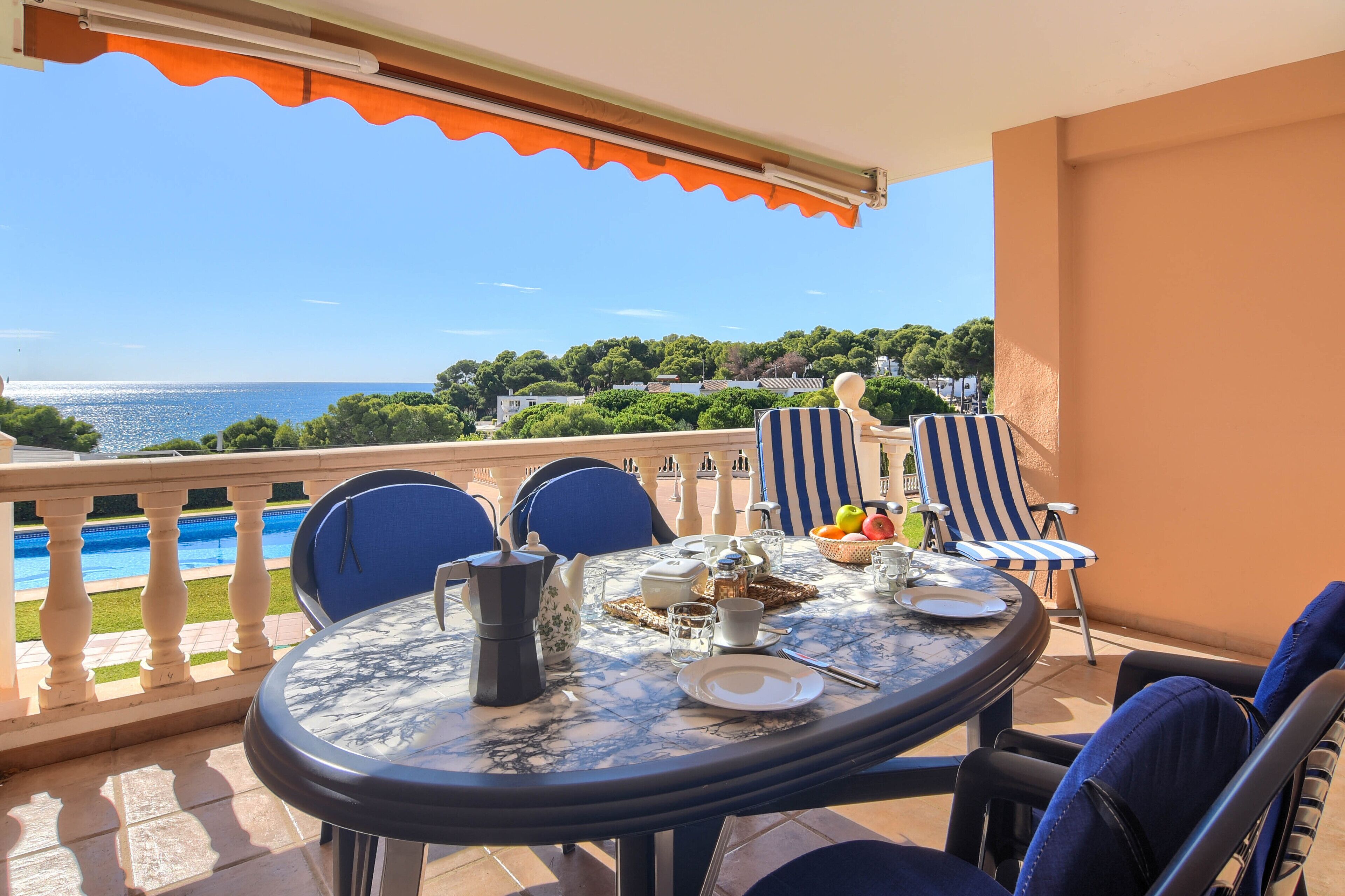 Poolbeach VI 4 pax - Playa Playetes, Moraira, Costa Blanca