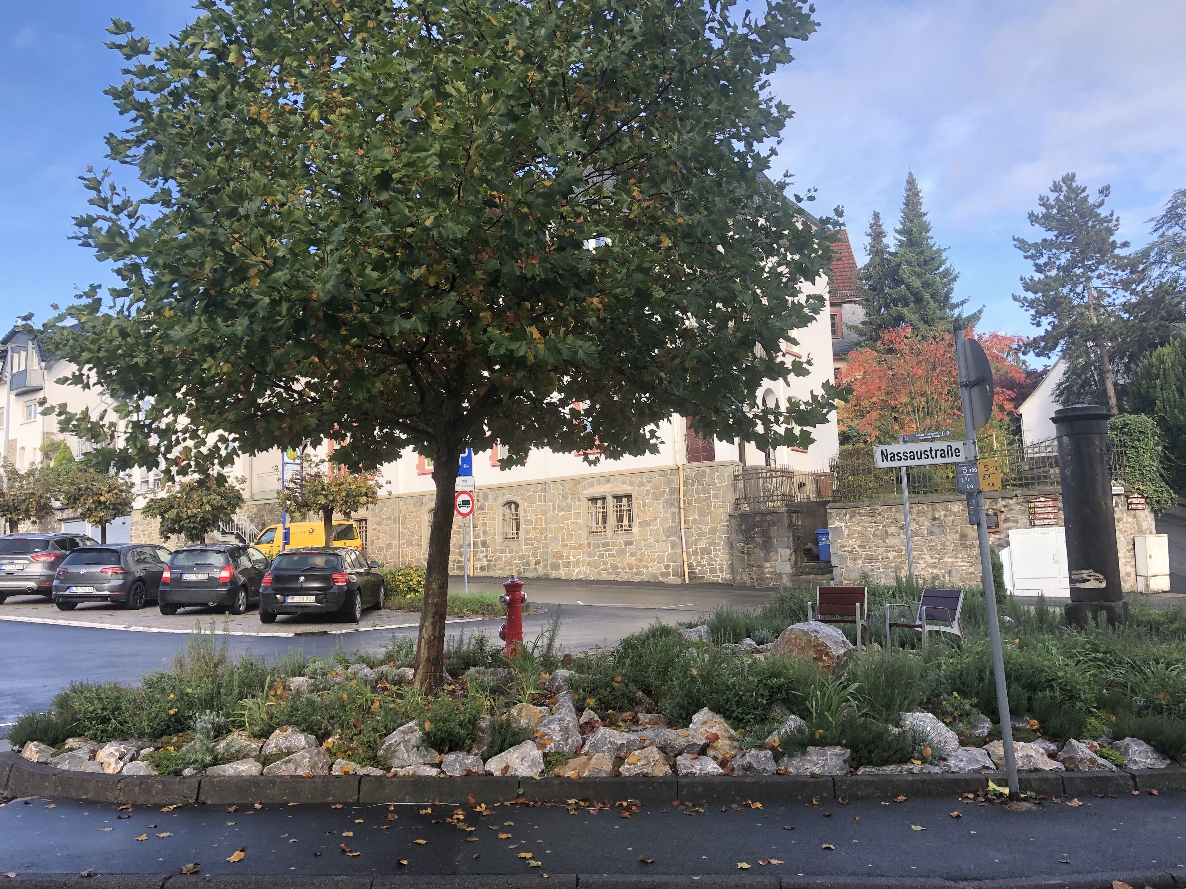 Right on the historic city wall