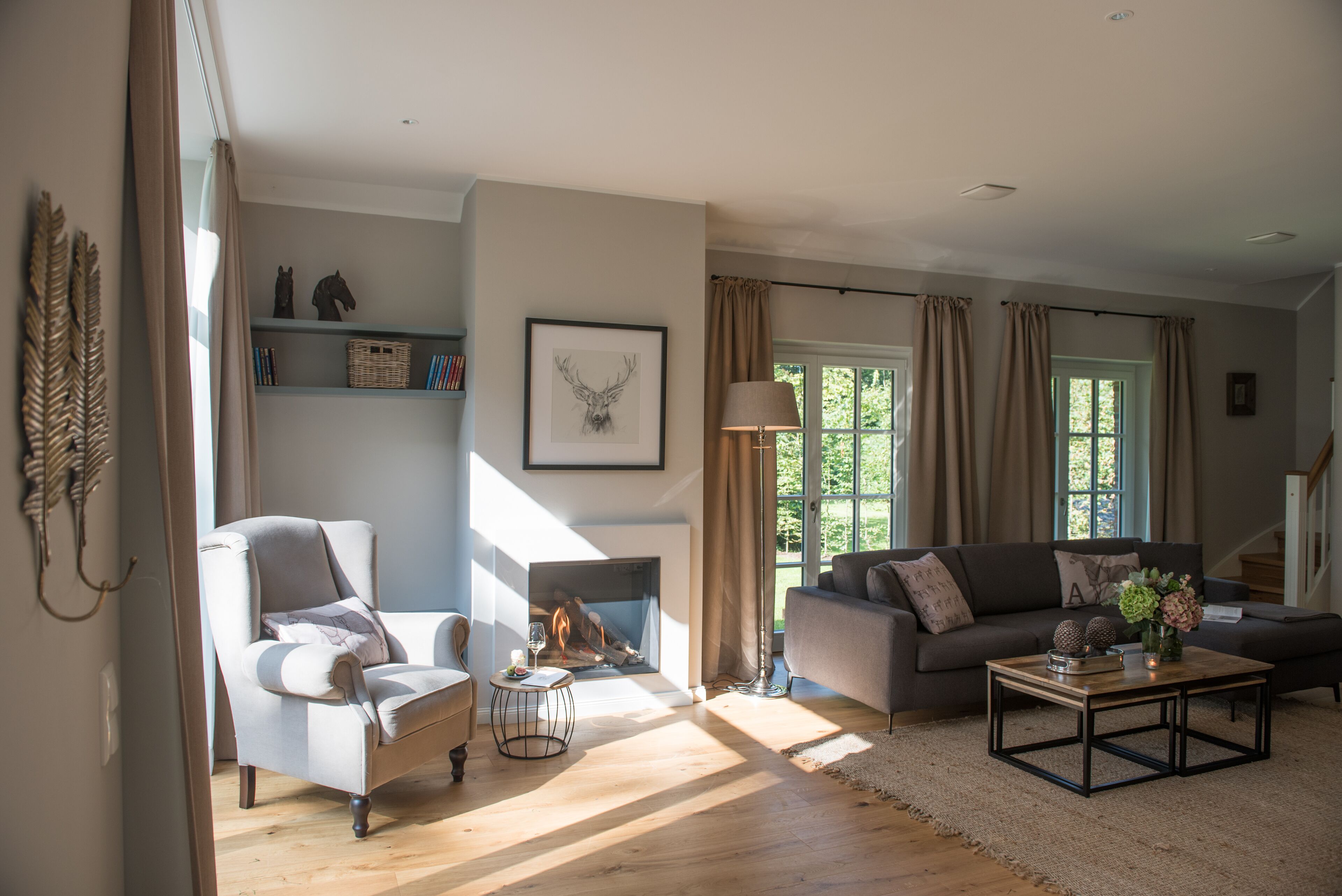Luxurious holiday apartment Frydag in the Karl-Georgs-Forst; Dogs welcome