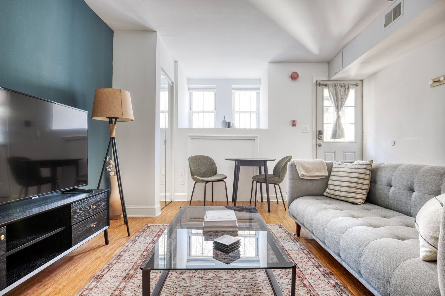 Crisp Dupont Circle 1BR w/ W/D 2 blocks to Whole Foods,  by Blueground