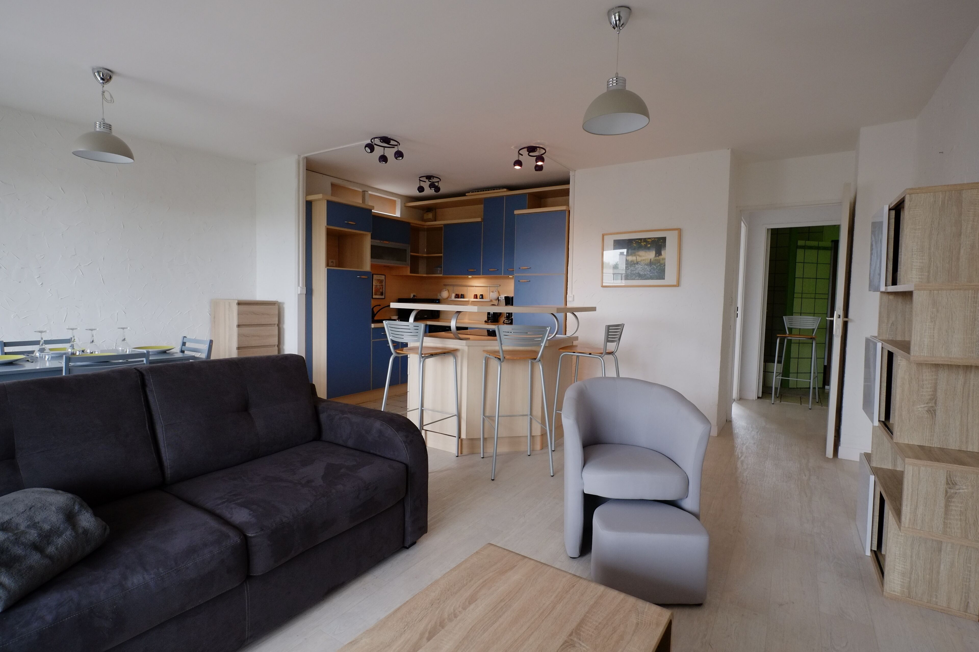 70 sqm with balcony and parking