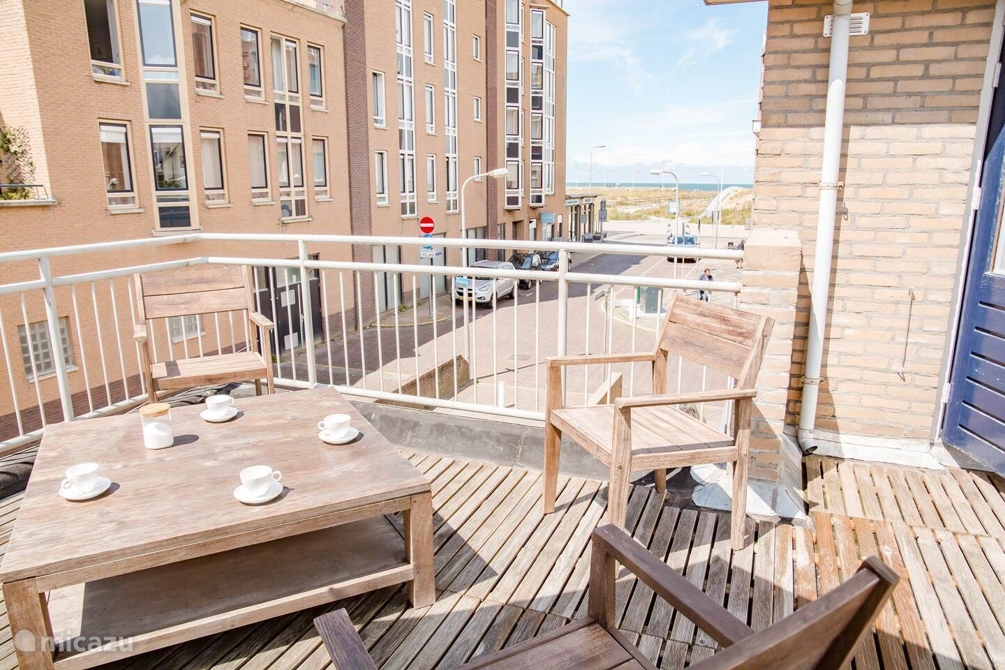 Emma's Beachhouse on a 1 minute walk distance from the beach and centre !