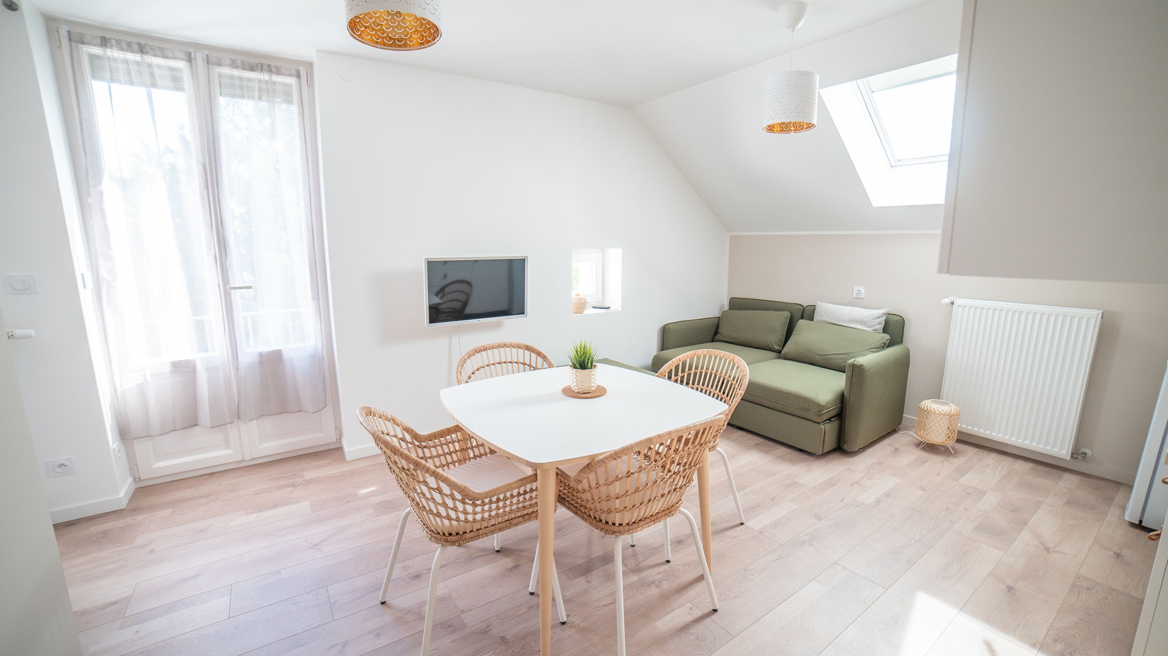 App *** 2/4 pers "Nature", air-conditioned with garden