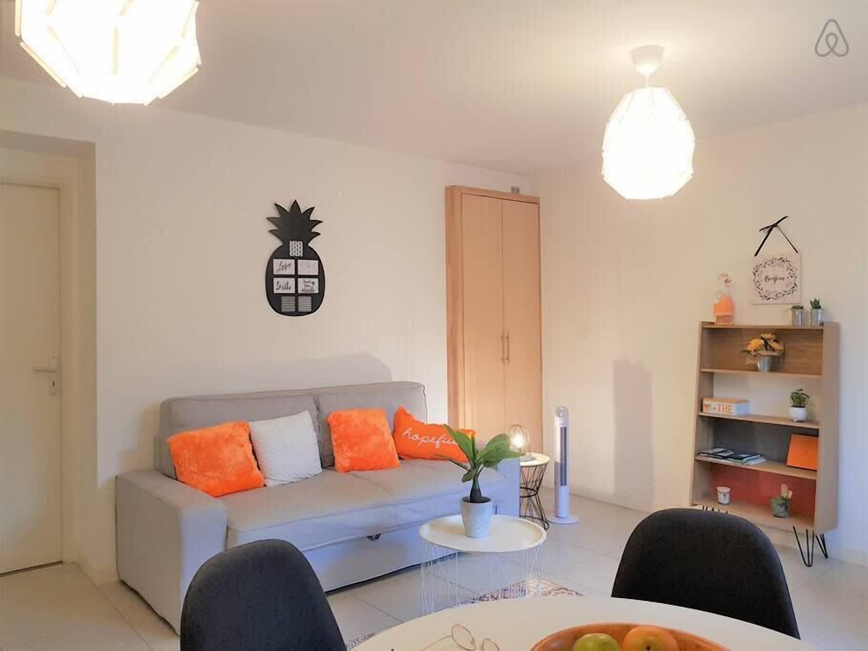 The patio of Saint Martin d'Hères🍊 #F2