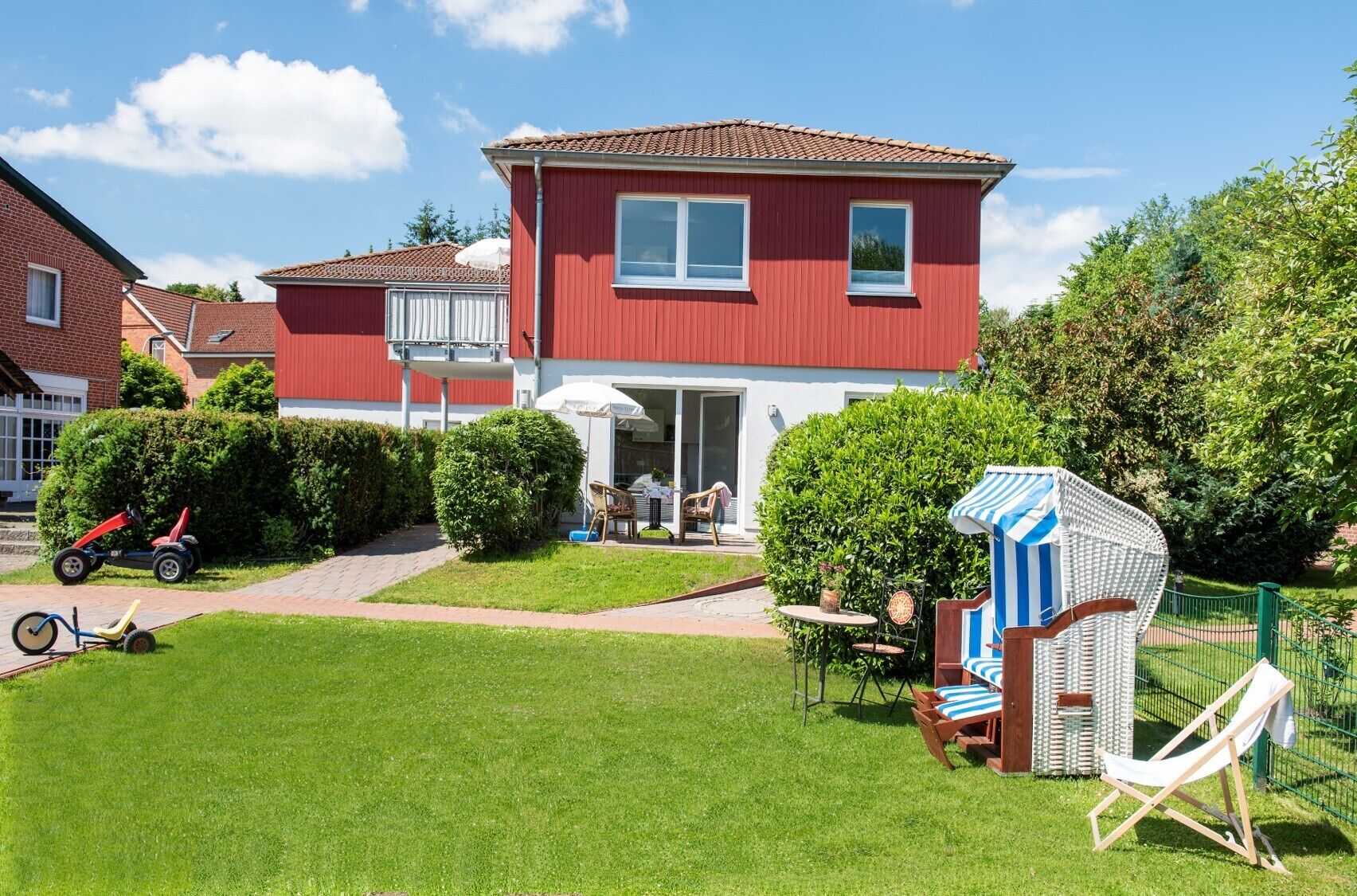 "Plüschmors" holiday apartment on the Elbe-Lübeck Canal, between Ratzeburg and Lübeck