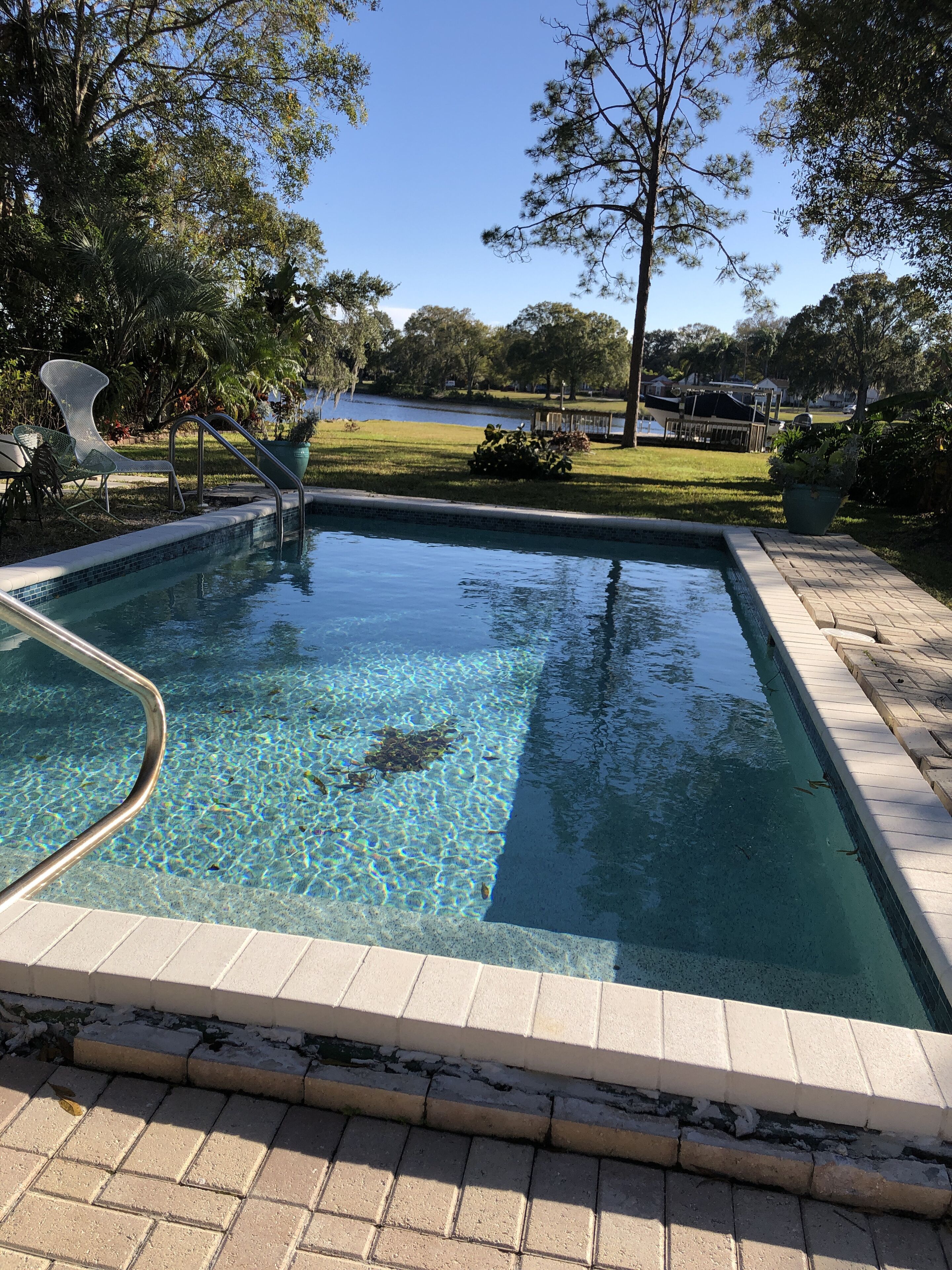 Mid-century modern design - private- tropical guest house/cabana/oasis.