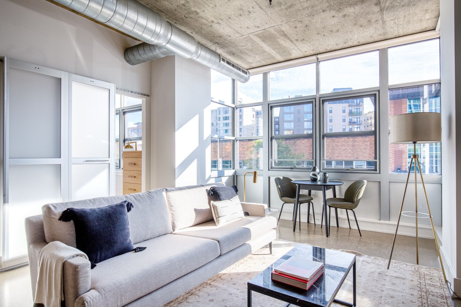 Enviable Logan Circle 1BR w/ W/D, Roof BBQ, walk to Metro, by Blueground