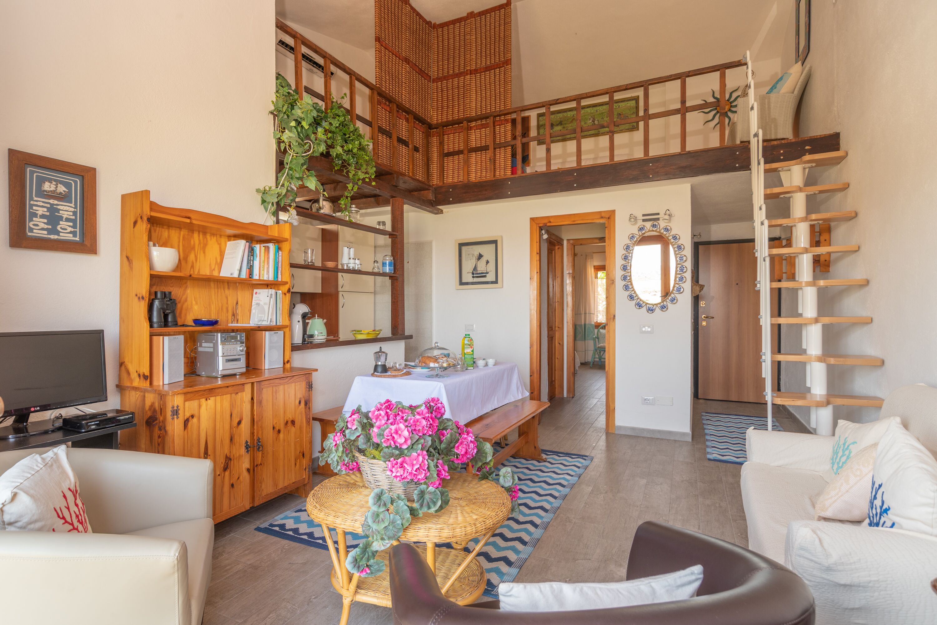 Apartment "Casa porto istana" close to the Beach with Sea View, A/C & Balcony; Parking Available
