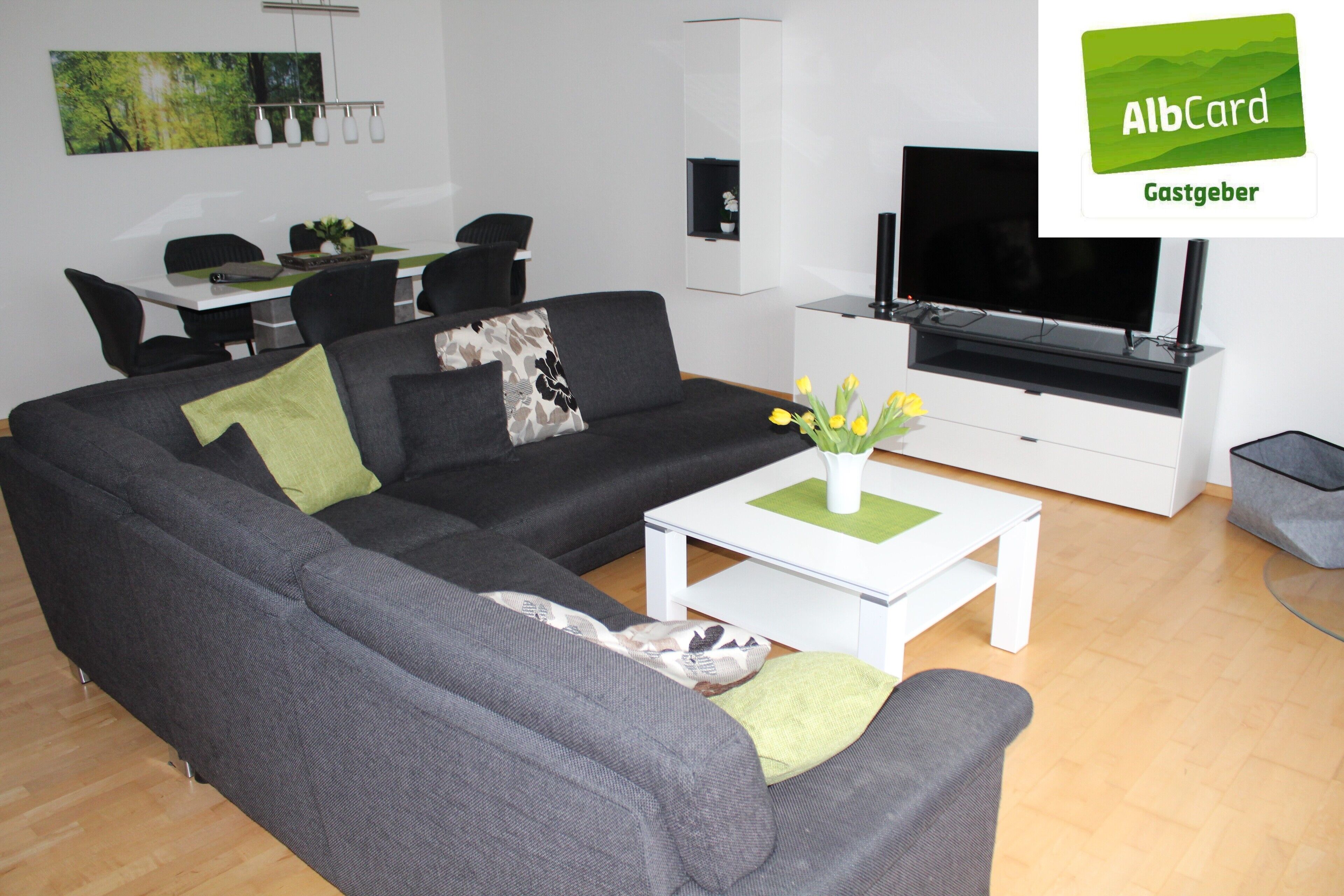 "Apartment Albwiese ****, EC 92sqm plus garden incl. AlbCard"