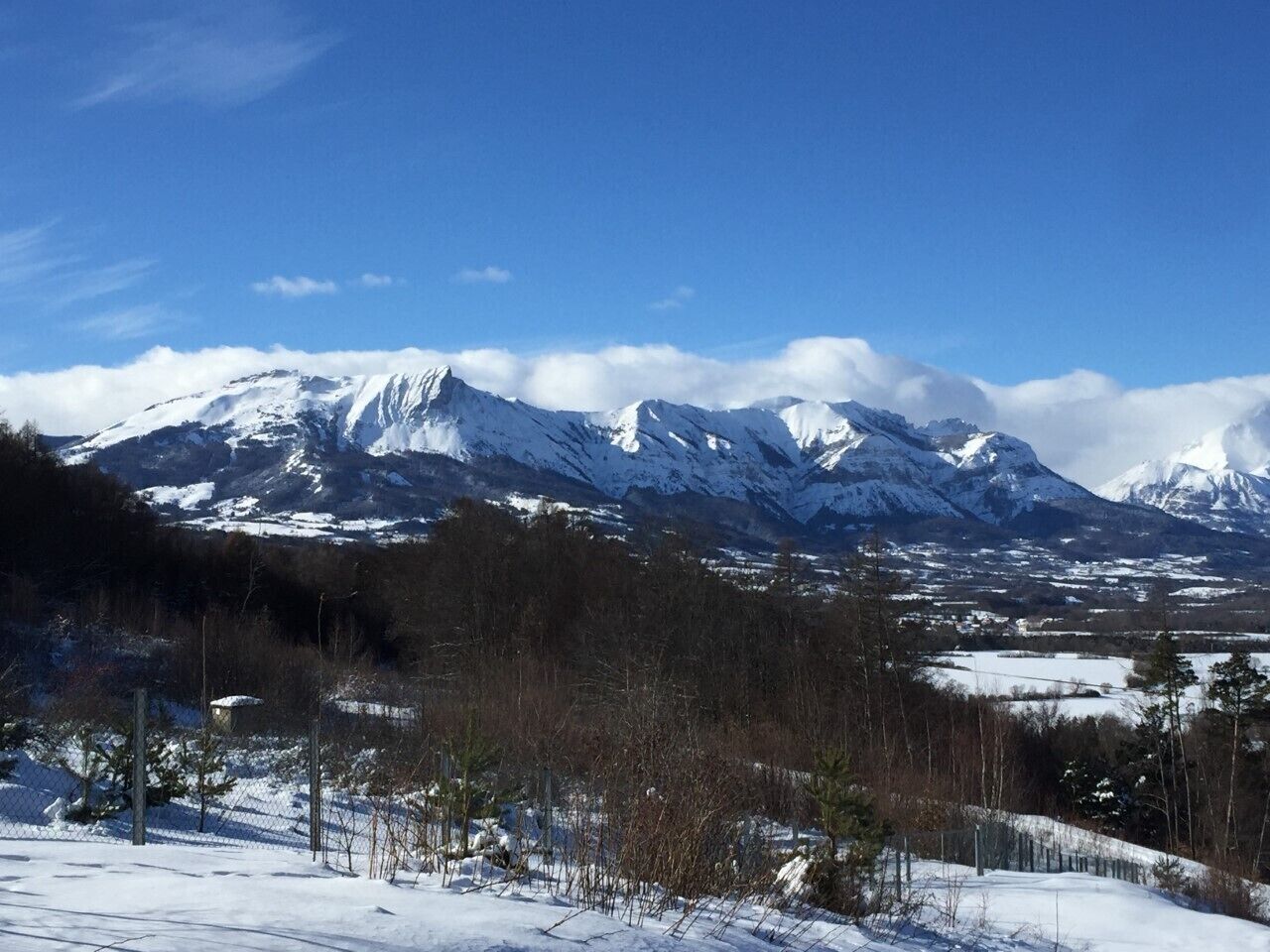 Facing the mountain