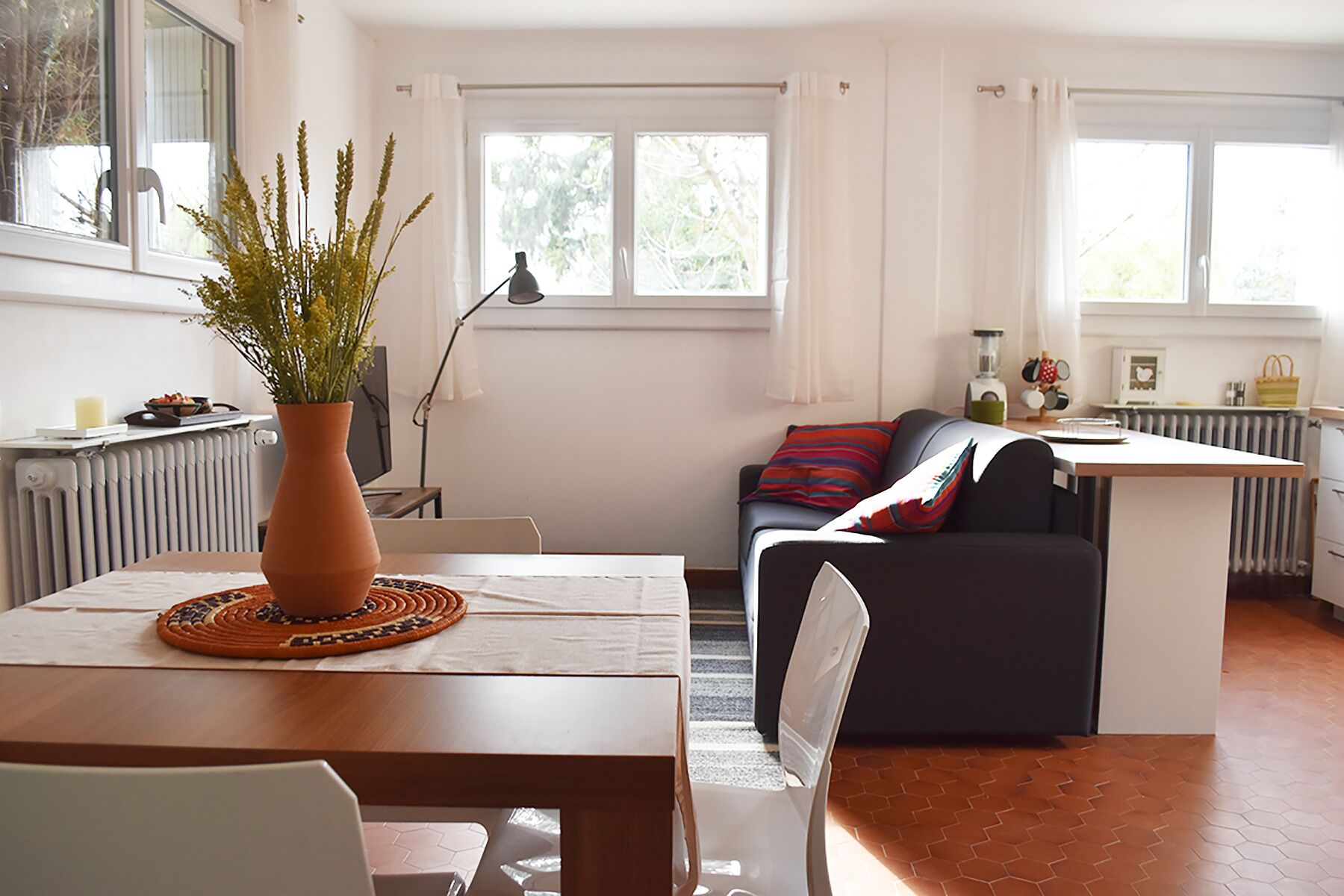 App. 4 people completely renovated - Swimming pool and landscaped garden