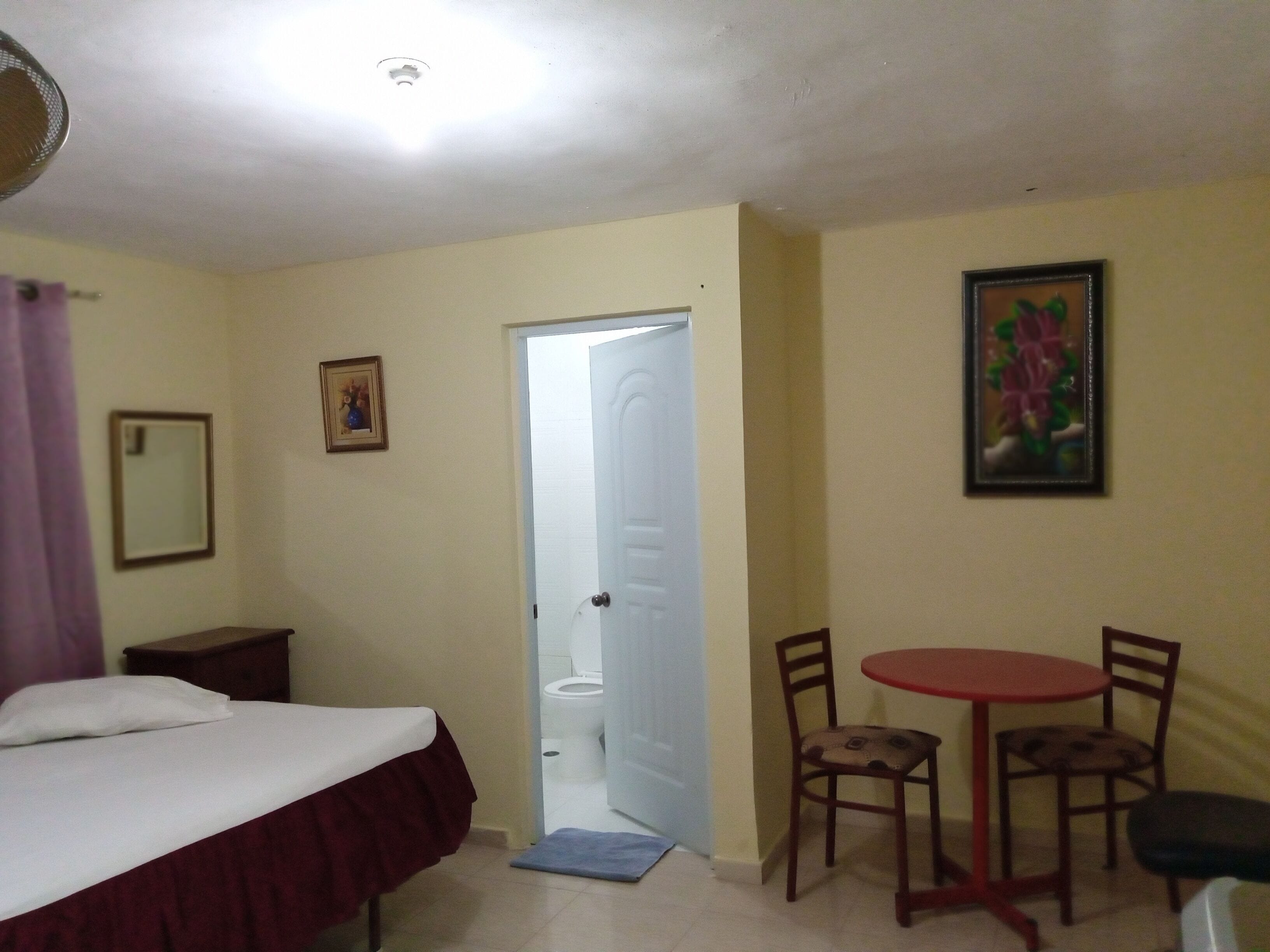 Guest house, annex to the main house, back on terrace or patio