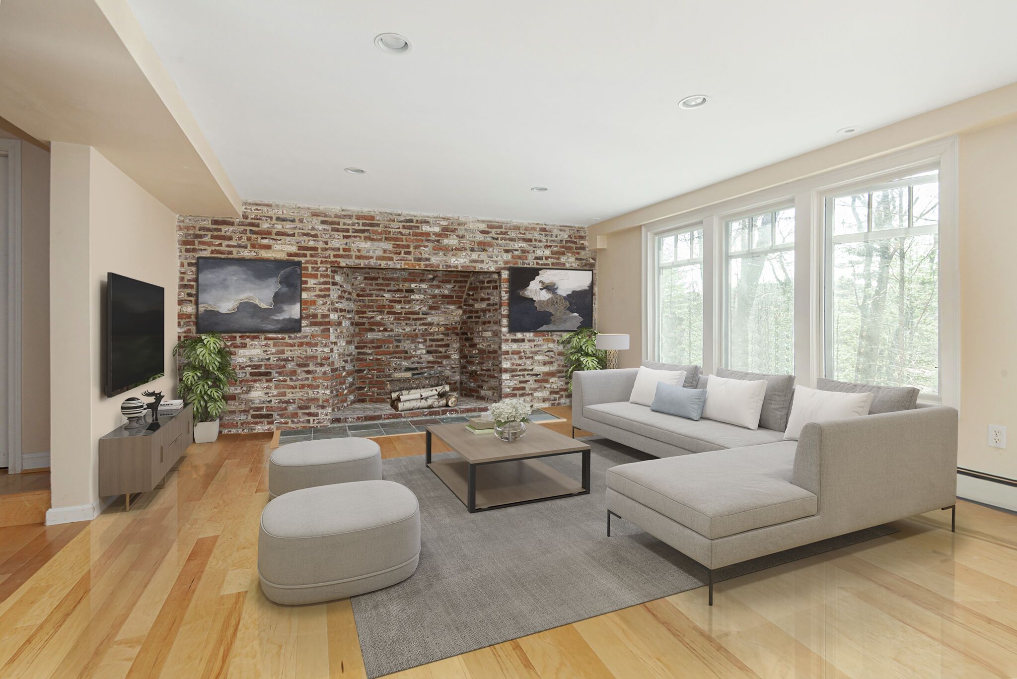 Tranquility and convenience in a coveted neighborhood in the Boston area