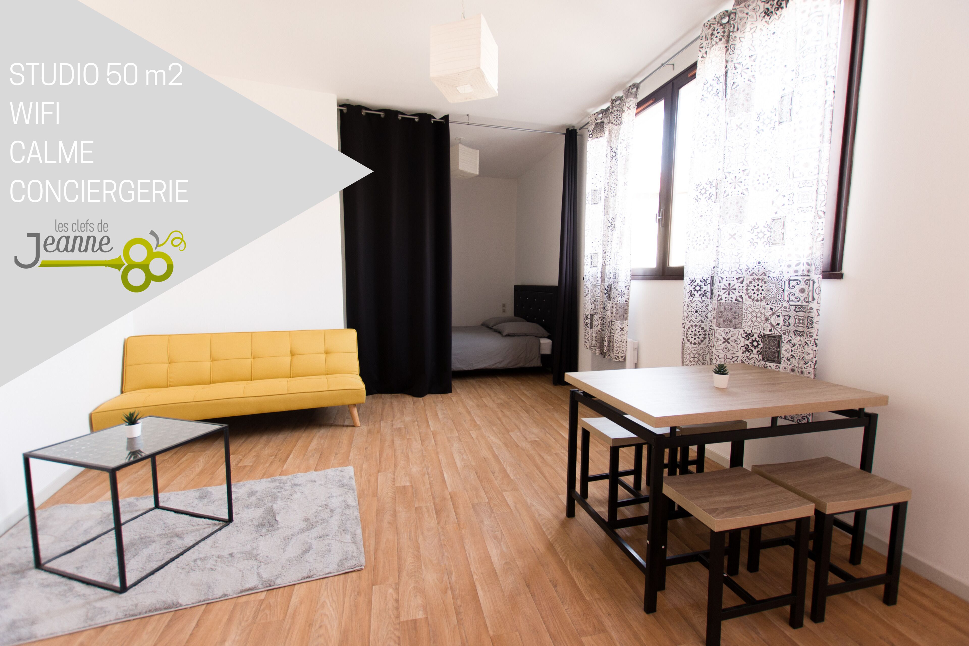 COZY STUDIO  - HYPERCENTER - QUIET - 50m2 - WIFI
