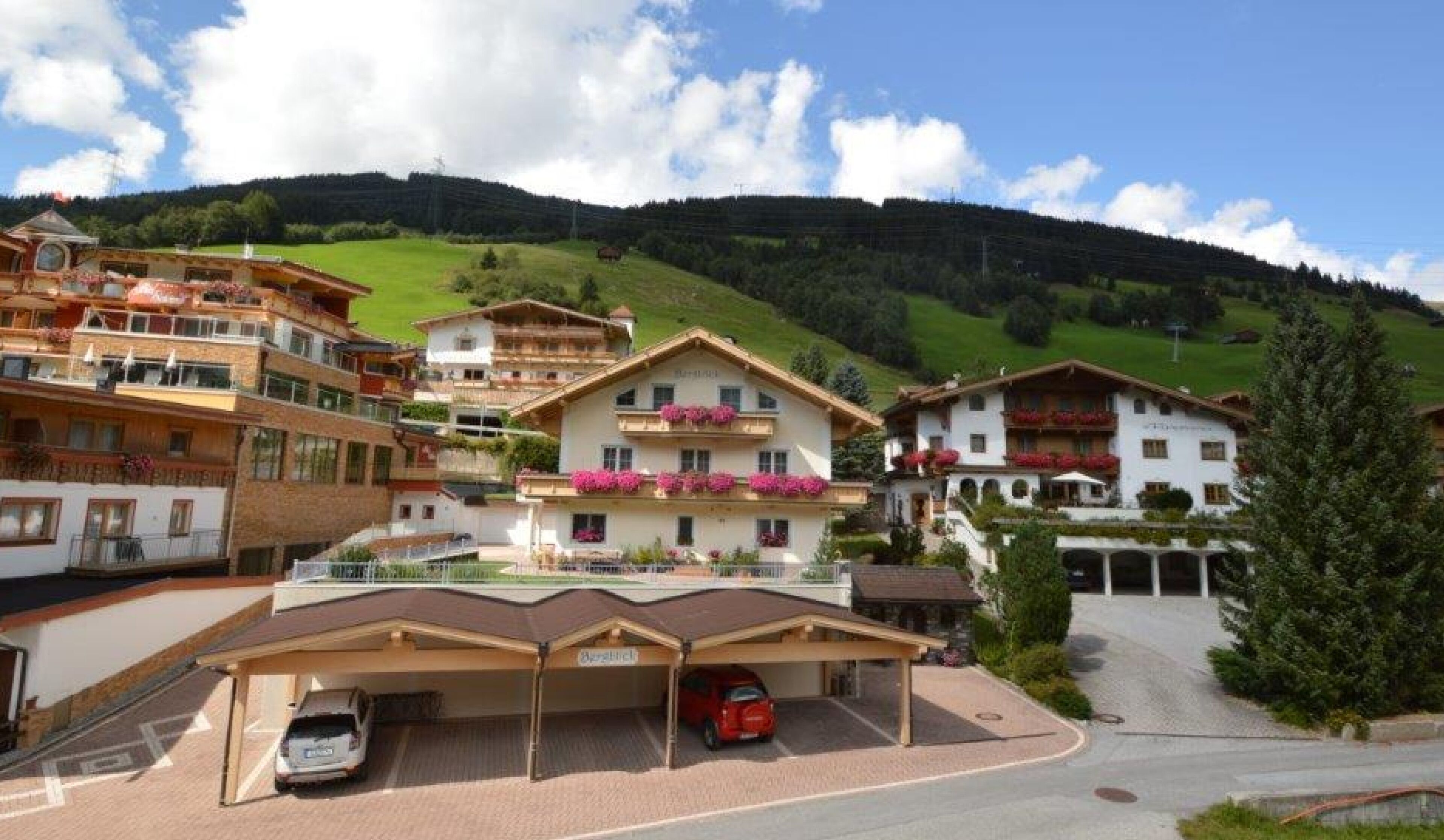Appartement mit Zauberhaftem Bergblick und 2 Badezimmern