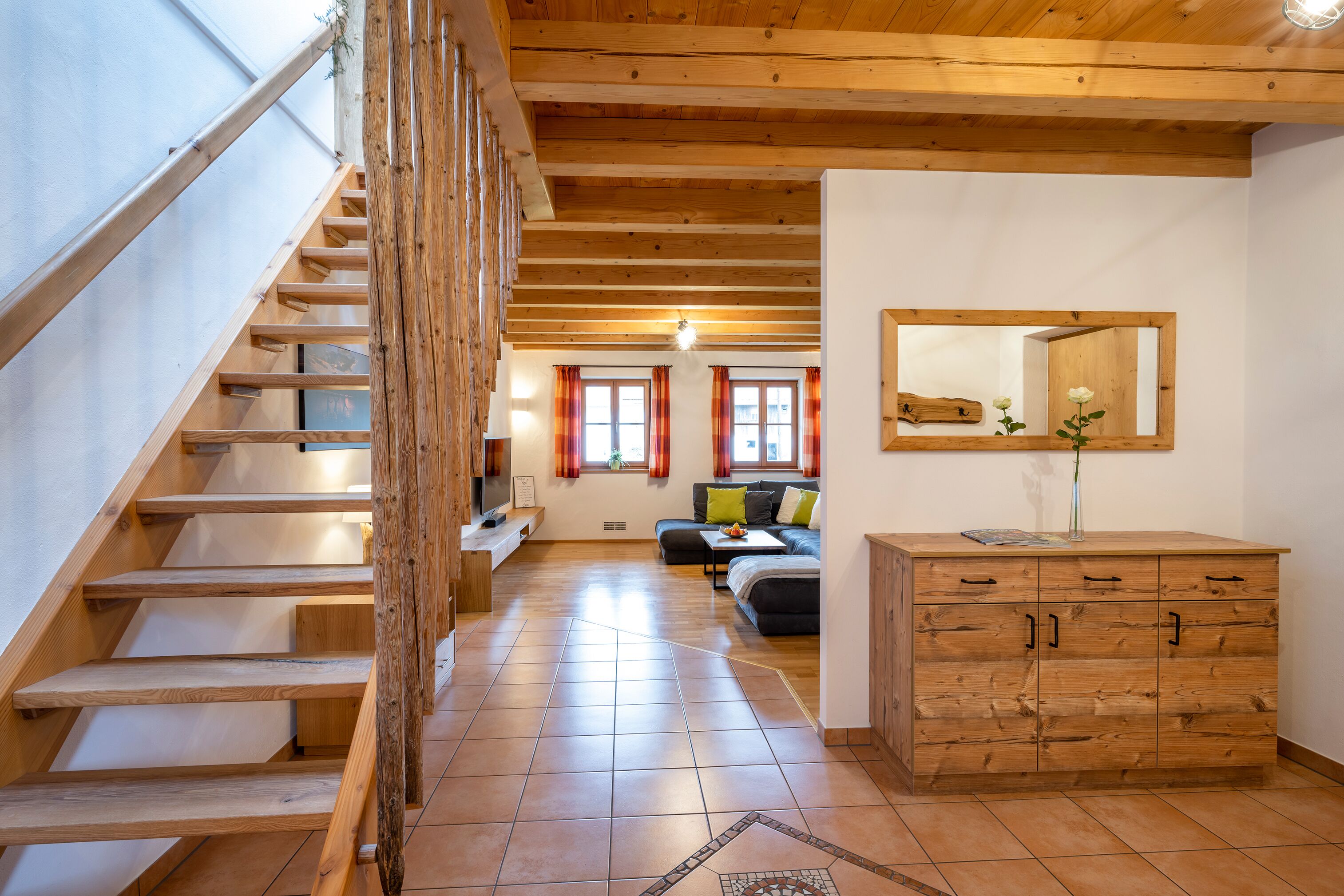4 star holiday apartment SchererHof-Chiemgau, 125 square meters, 3 separate bedrooms